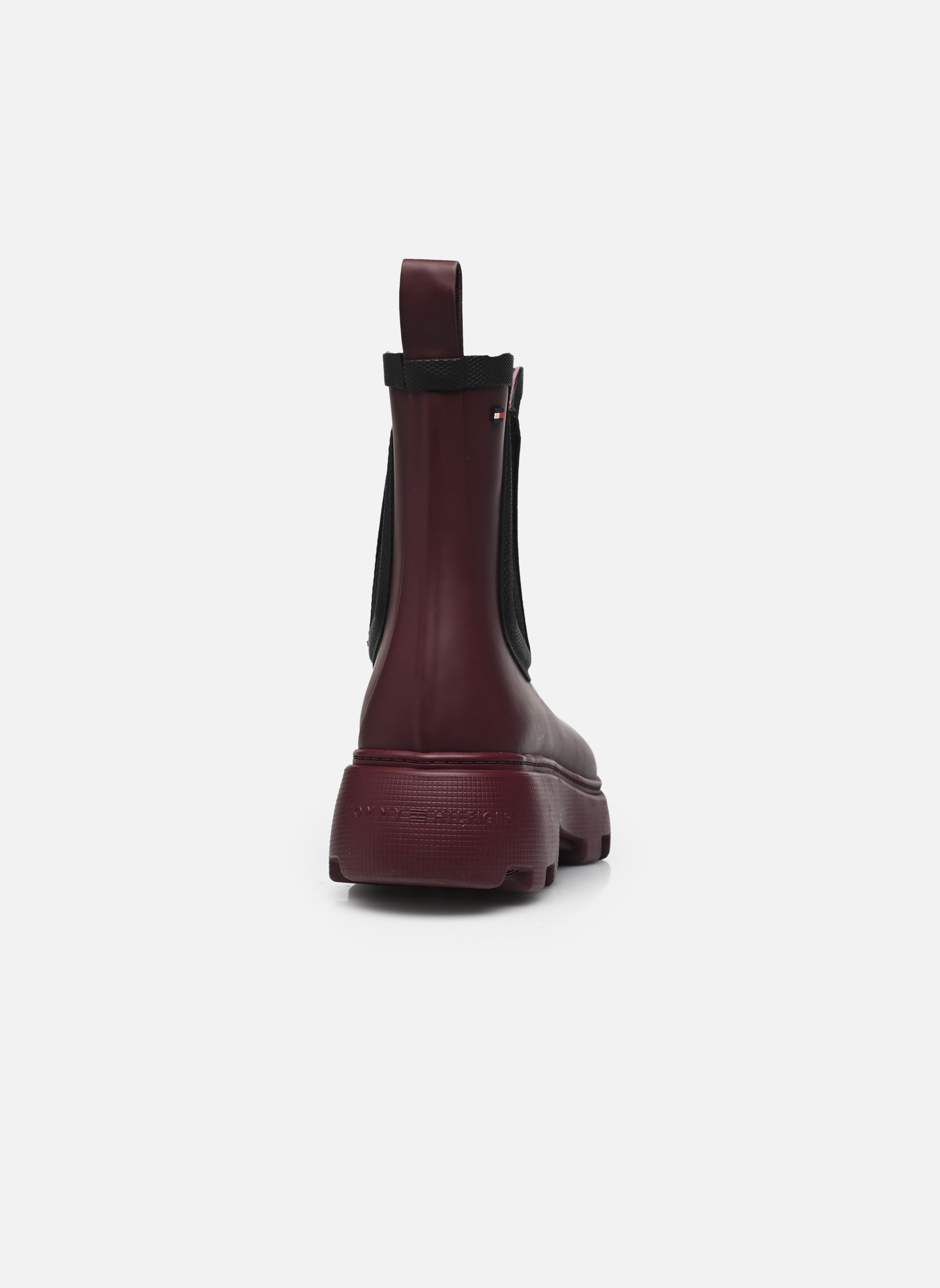 Stiefeletten und Stiefel FLAG ANKLE RAINBOOT damen braun Tommy Hilfiger Stiefeletten und Stiefel FLAG ANKLE RAINBOOT damen braun BROWN