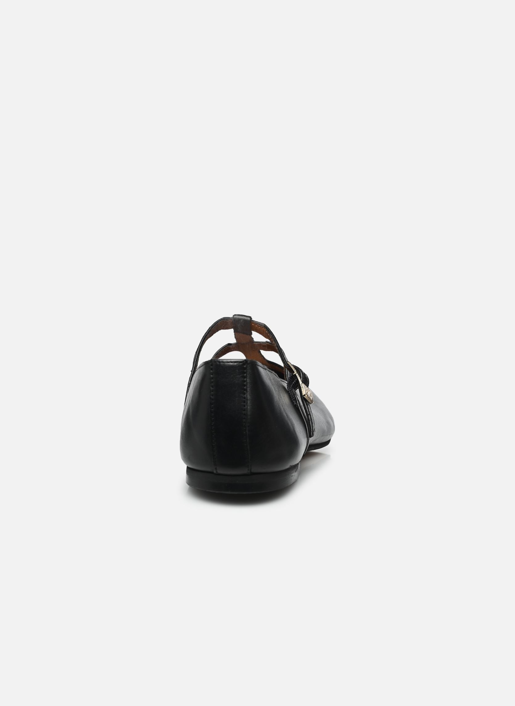 Klassieke ballerina's SMOOTH LEATHER T-BAR dames zwart Tommy Hilfiger Klassieke ballerina's SMOOTH LEATHER T-BAR dames zwart BLACK