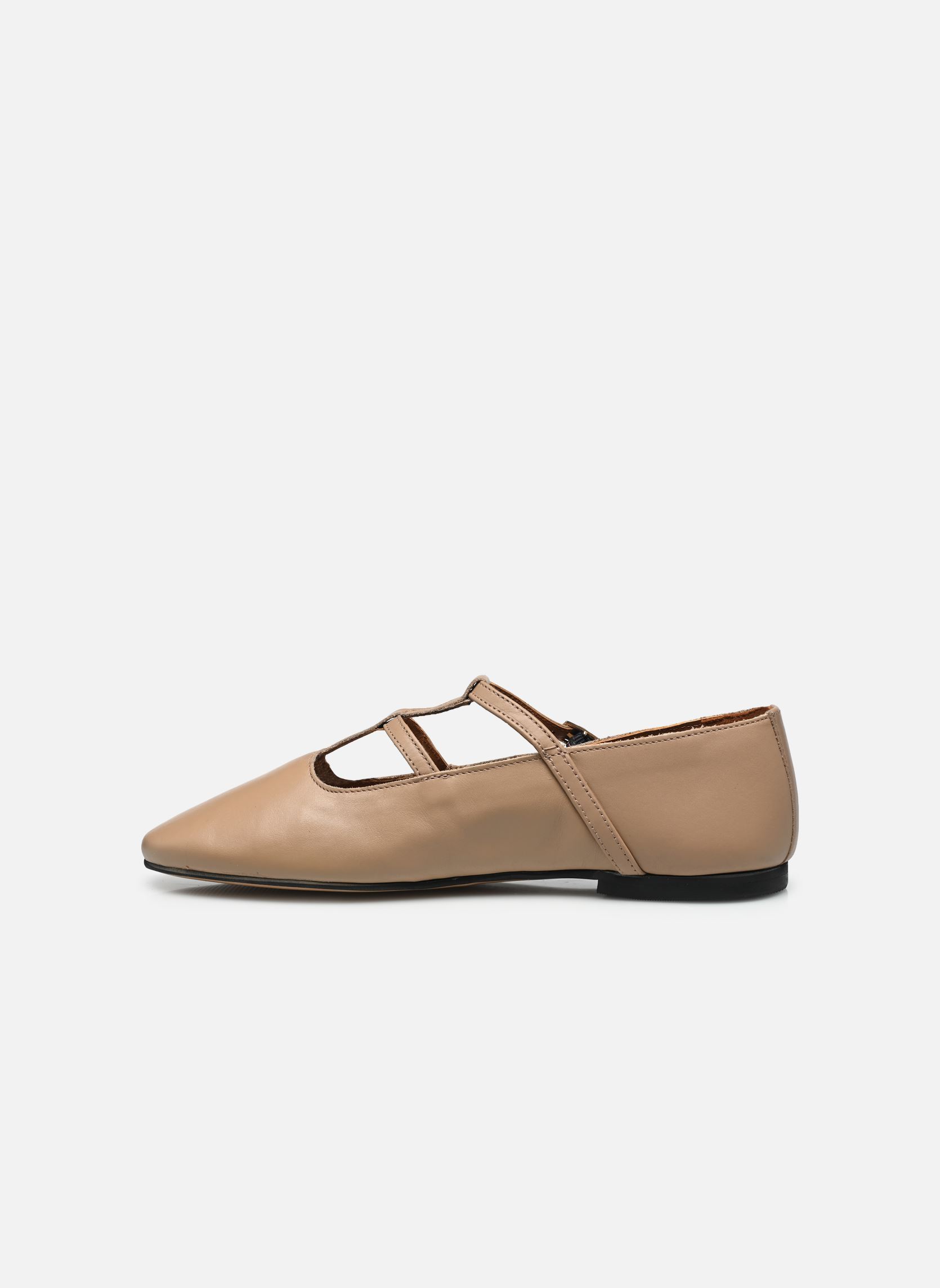 Klassische Ballerinas SMOOTH LEATHER T-BAR damen beige Tommy Hilfiger Klassische Ballerinas SMOOTH LEATHER T-BAR damen beige BEIGE