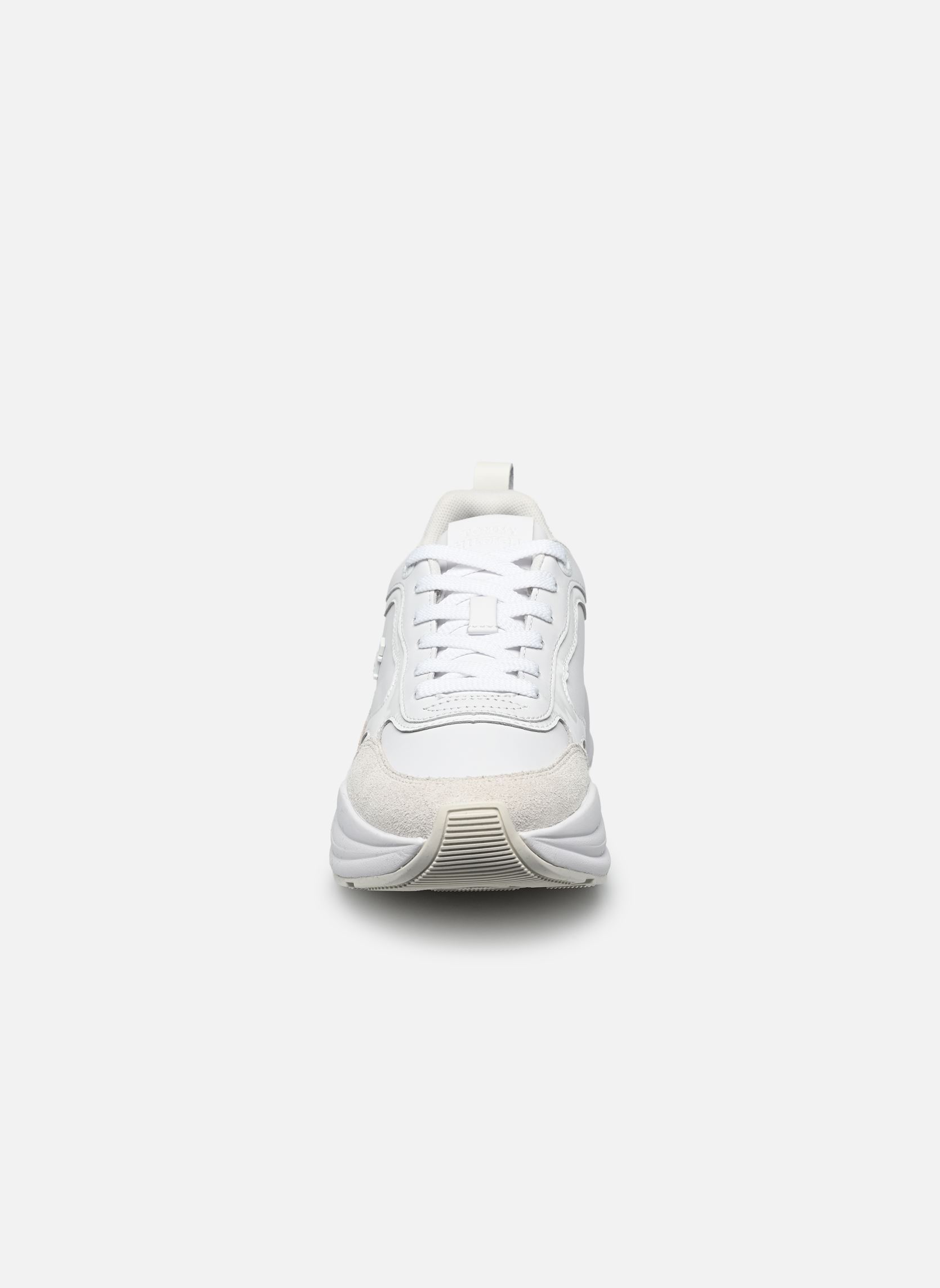 Baskets TH CHUNKY RUNNER PAT femme blanc Tommy Hilfiger Baskets TH CHUNKY RUNNER PAT femme blanc WHITE