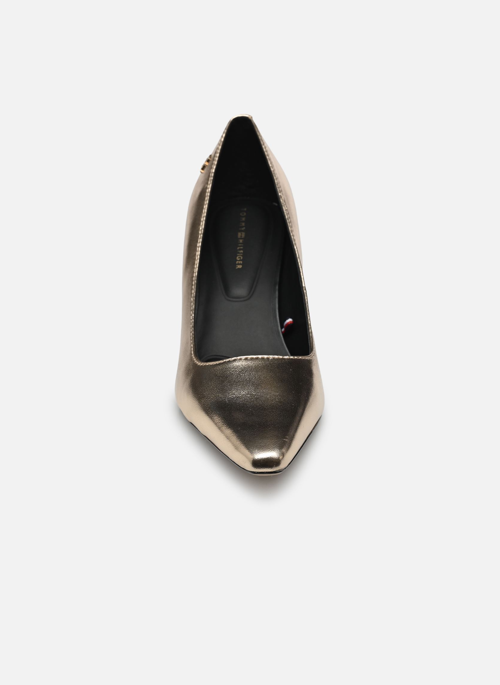 Pumps TH LOGO METALLIC PUM dames goud en brons Tommy Hilfiger Pumps TH LOGO METALLIC PUM dames goud en brons GOLD
