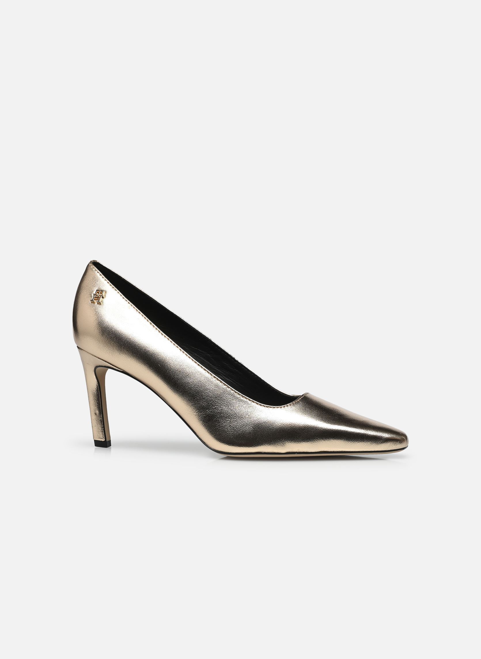 Pumps TH LOGO METALLIC PUM dames goud en brons Tommy Hilfiger Pumps TH LOGO METALLIC PUM dames goud en brons GOLD