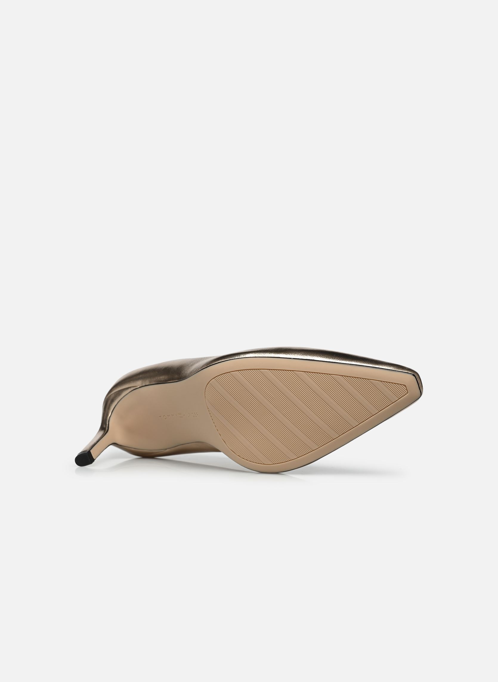 Pumps TH LOGO METALLIC PUM dames goud en brons Tommy Hilfiger Pumps TH LOGO METALLIC PUM dames goud en brons GOLD