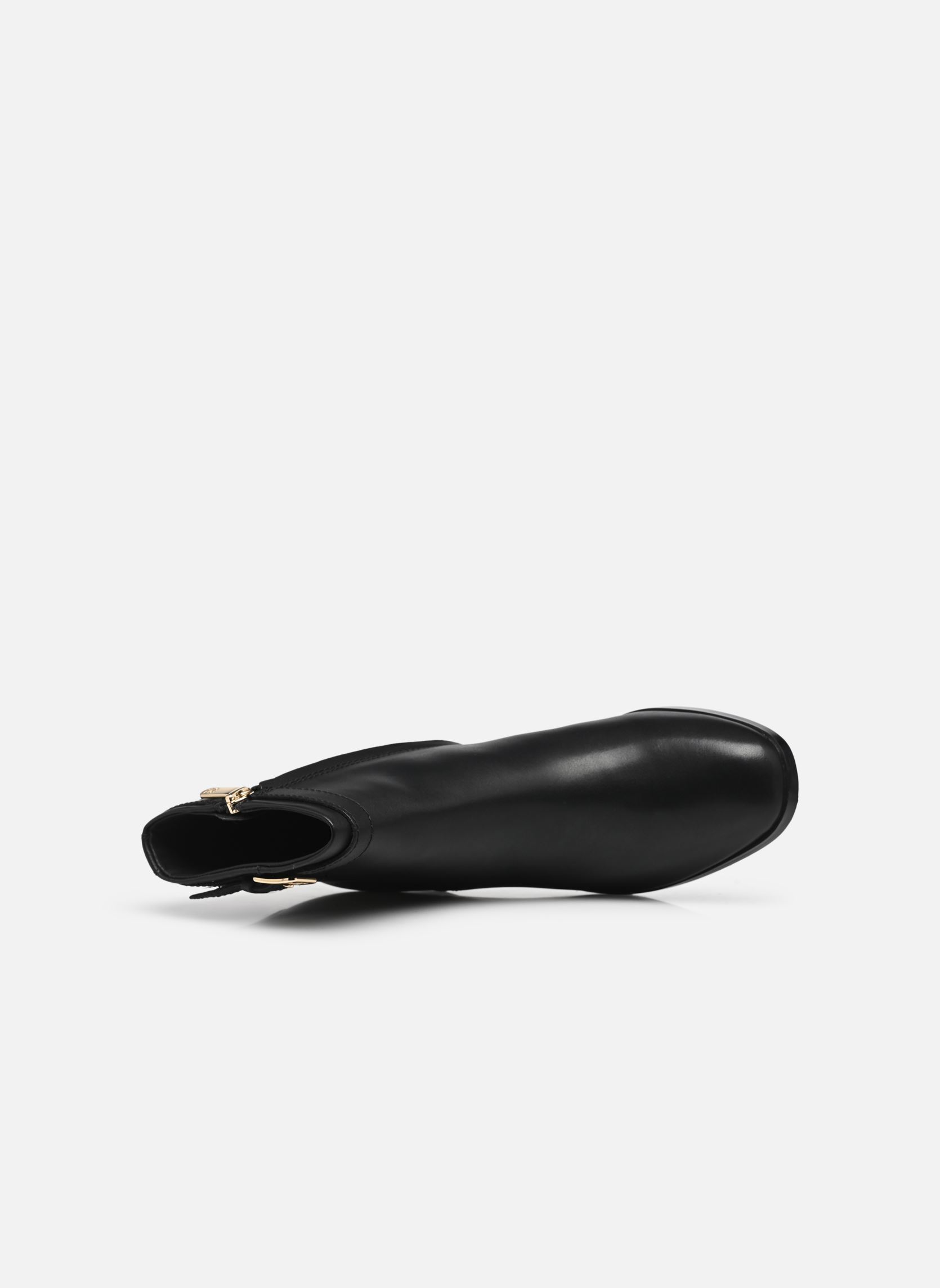 Bottines et boots TH BUCKLE RIDING MID femme noir Tommy Hilfiger Bottines et boots TH BUCKLE RIDING MID femme noir BLACK