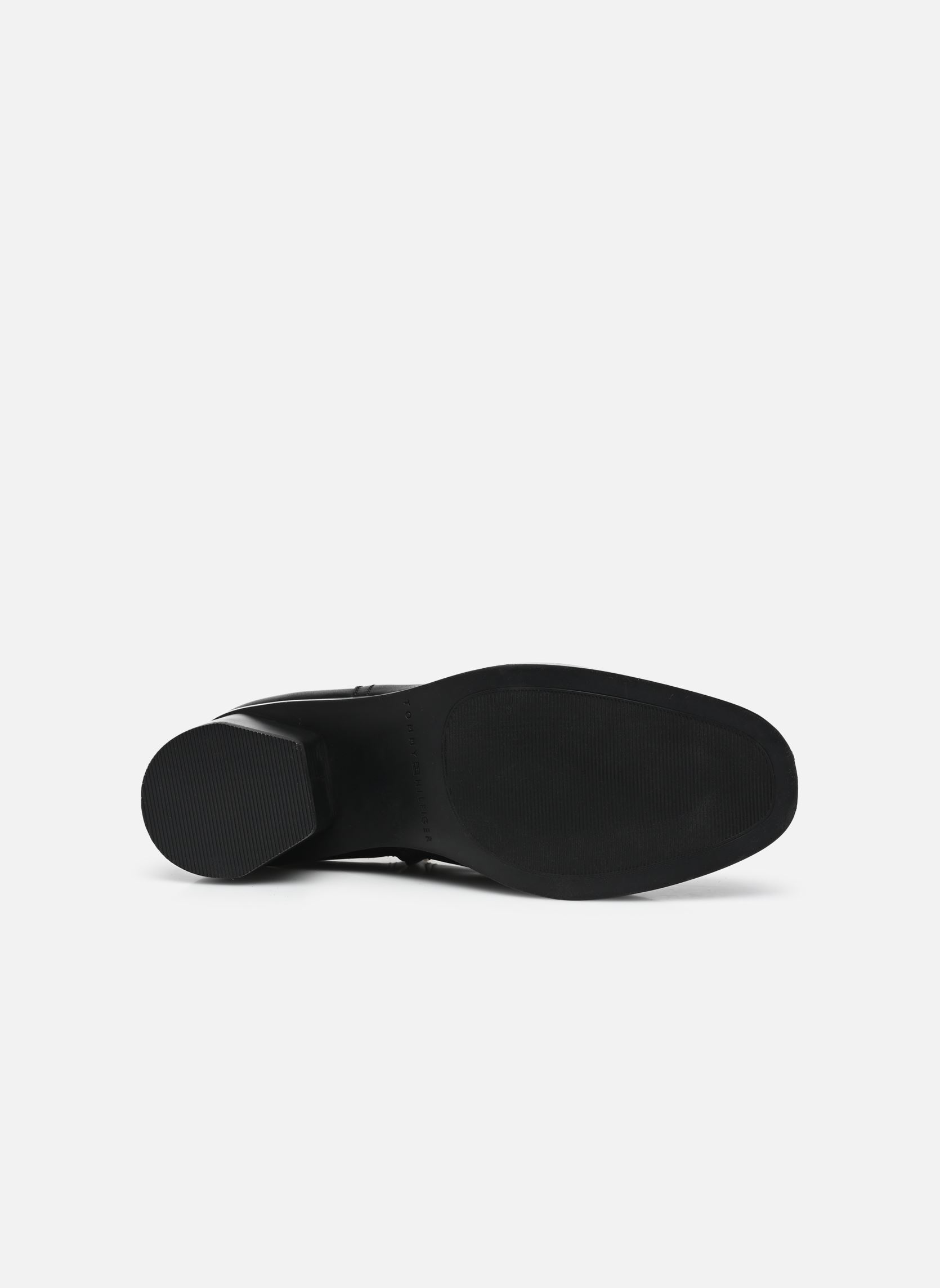 Bottines et boots TH BUCKLE RIDING MID femme noir Tommy Hilfiger Bottines et boots TH BUCKLE RIDING MID femme noir BLACK