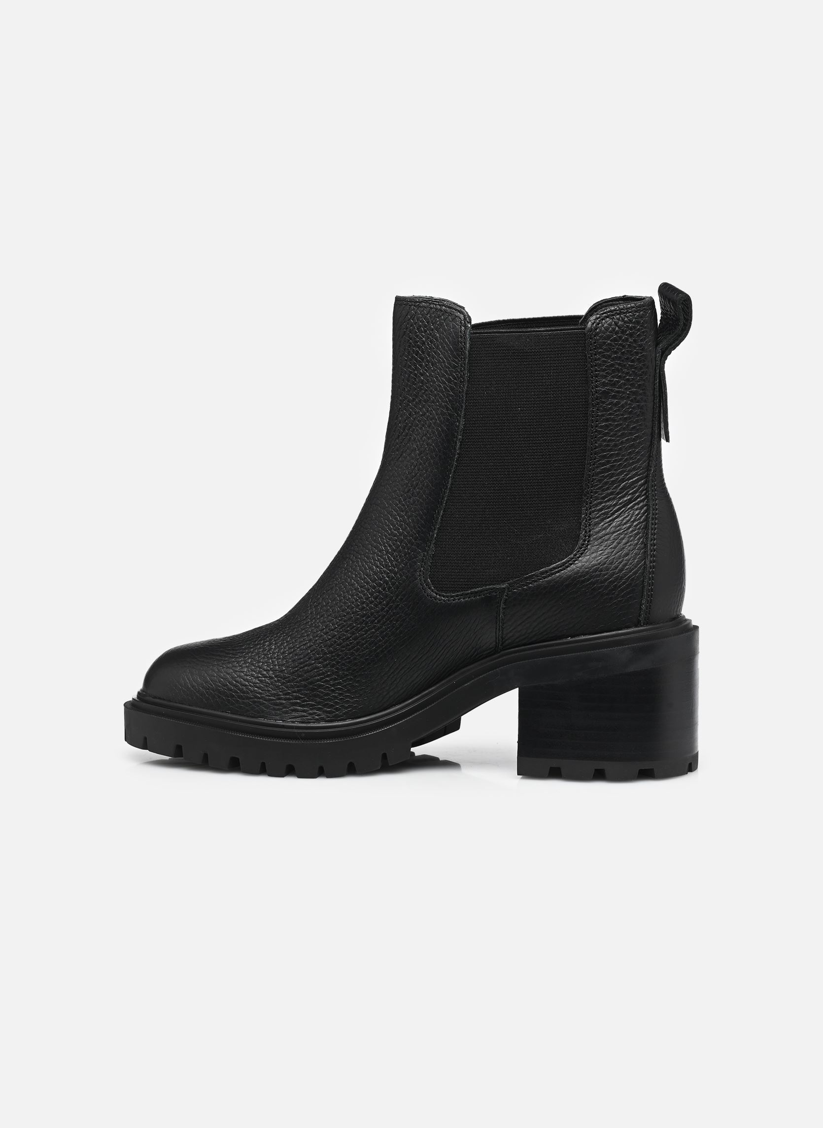 Bottines et boots TH LEATHER CHELSEA C femme noir Tommy Hilfiger Bottines et boots TH LEATHER CHELSEA C femme noir BLACK