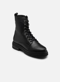 Veterlaarsjes TH PLAQUE PEBBLE LAC dames zwart Tommy Hilfiger Veterlaarsjes TH PLAQUE PEBBLE LAC dames zwart BLACK