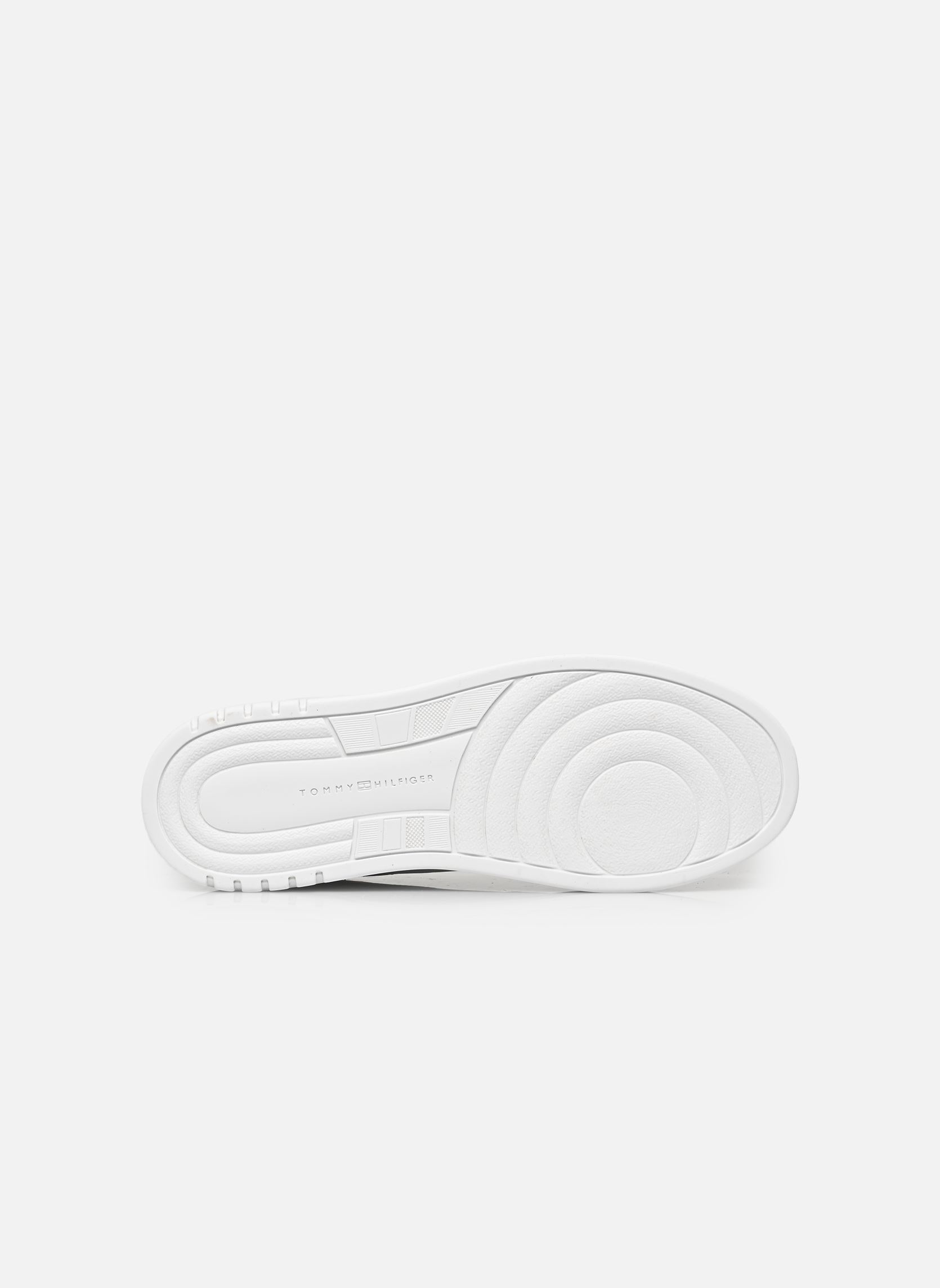 Niedrige Sneaker TH SPORTY CUPSOLE LE damen weiß Tommy Hilfiger Niedrige Sneaker TH SPORTY CUPSOLE LE damen weiß WHITE
