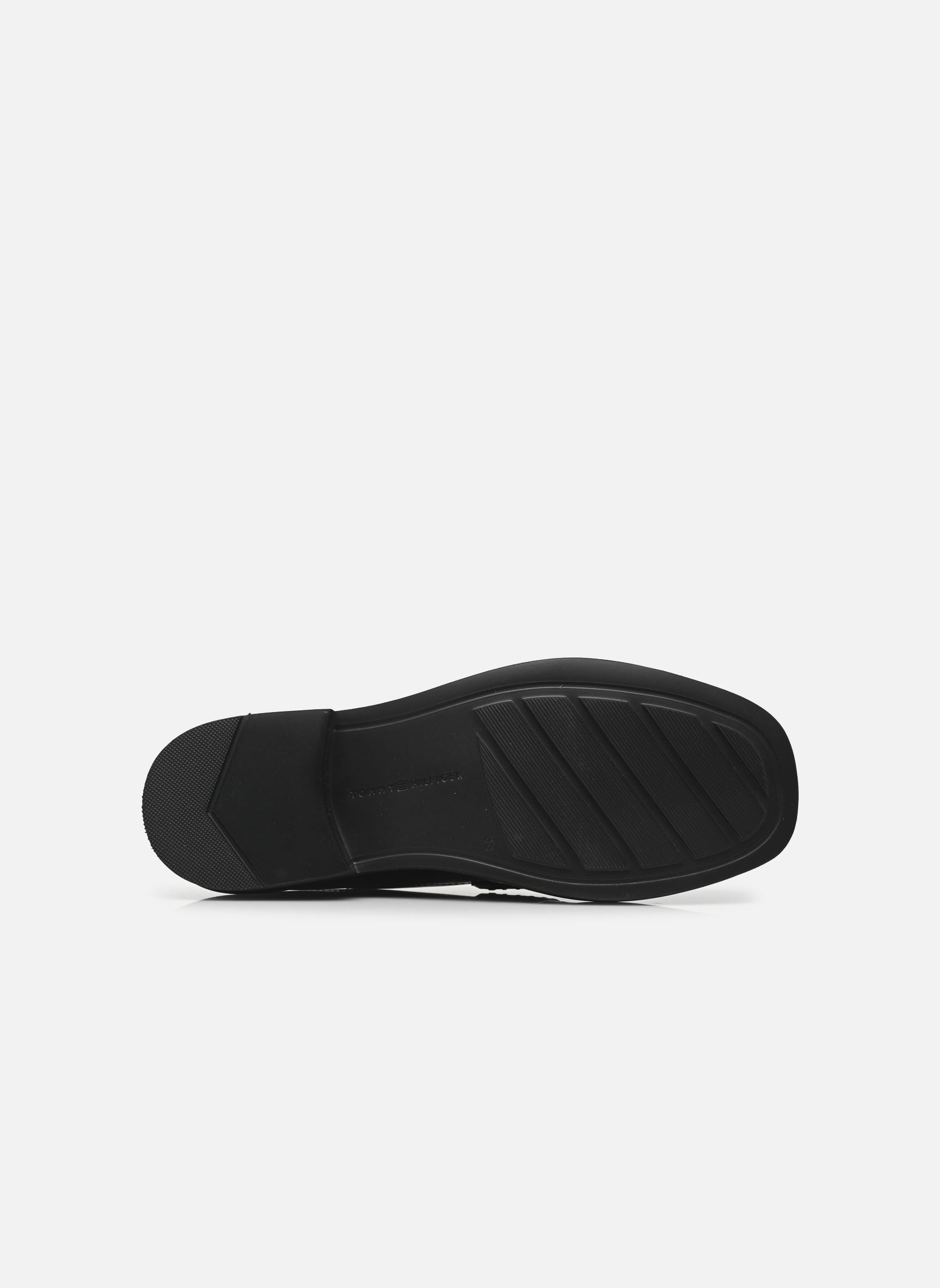 Mocassins TH SQUARE TOE ABRASI dames zwart Tommy Hilfiger Mocassins TH SQUARE TOE ABRASI dames zwart BLACK
