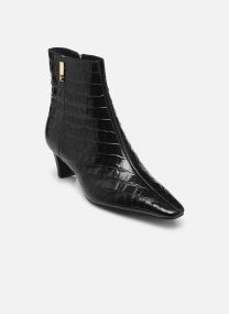 Bottines basses TH SQUARE TOE CROC K femme noir