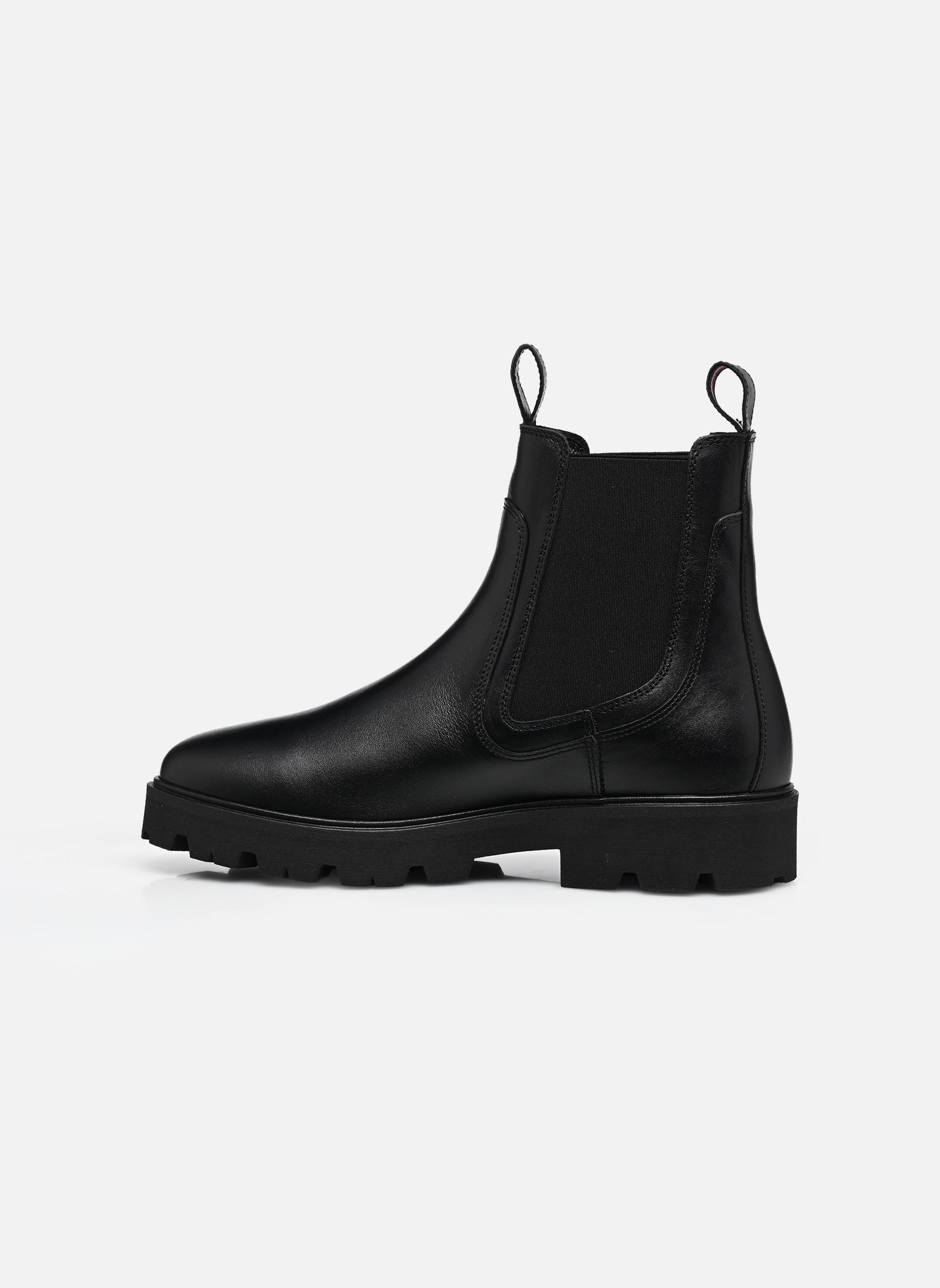 Bottines et boots TOMMY HILFIGER LTHR femme noir Tommy Hilfiger Bottines et boots TOMMY HILFIGER LTHR femme noir BLACK
