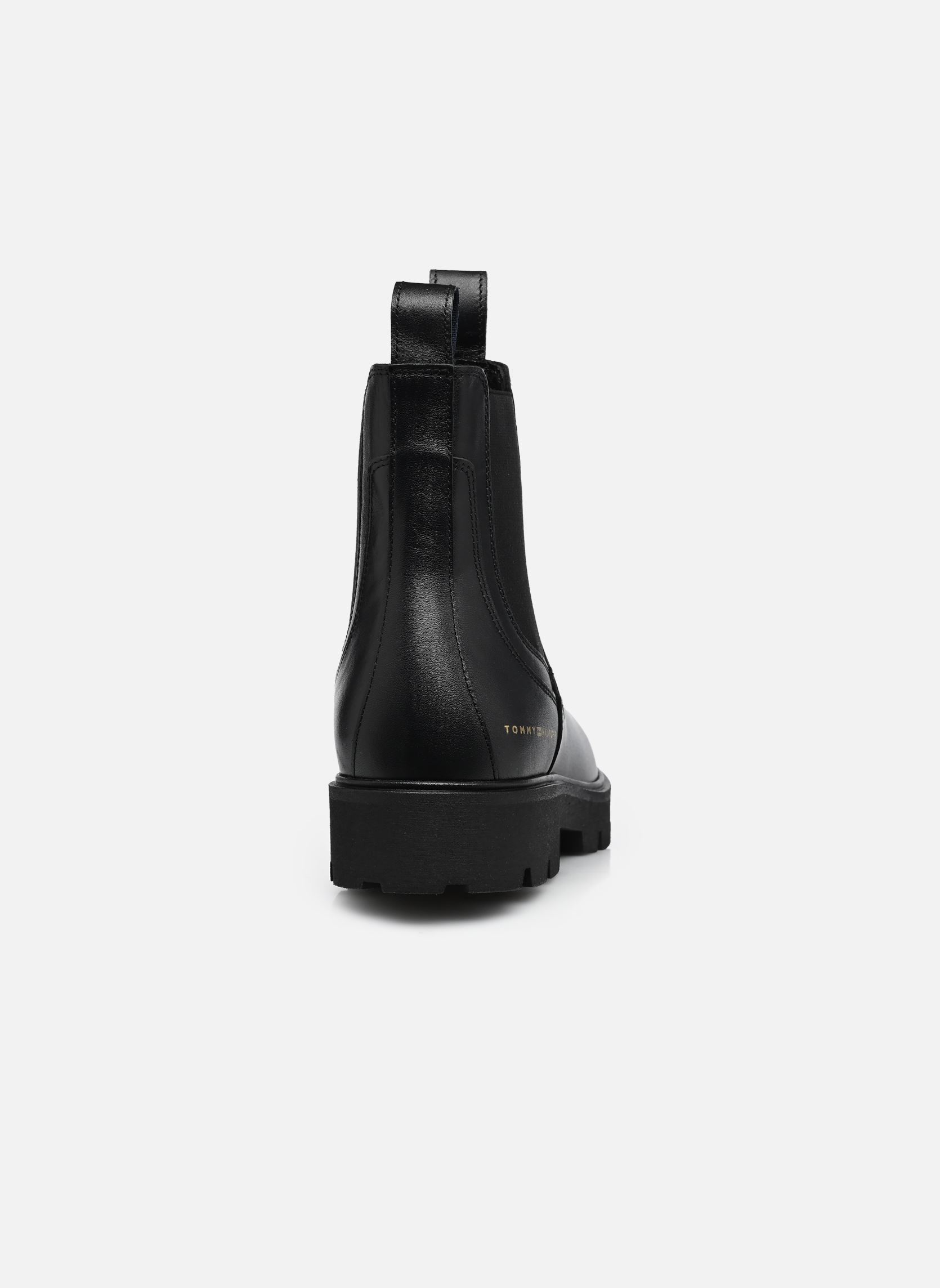 Bottines et boots TOMMY HILFIGER LTHR femme noir Tommy Hilfiger Bottines et boots TOMMY HILFIGER LTHR femme noir BLACK