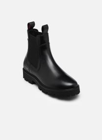 Bottines et boots TOMMY HILFIGER LTHR femme noir