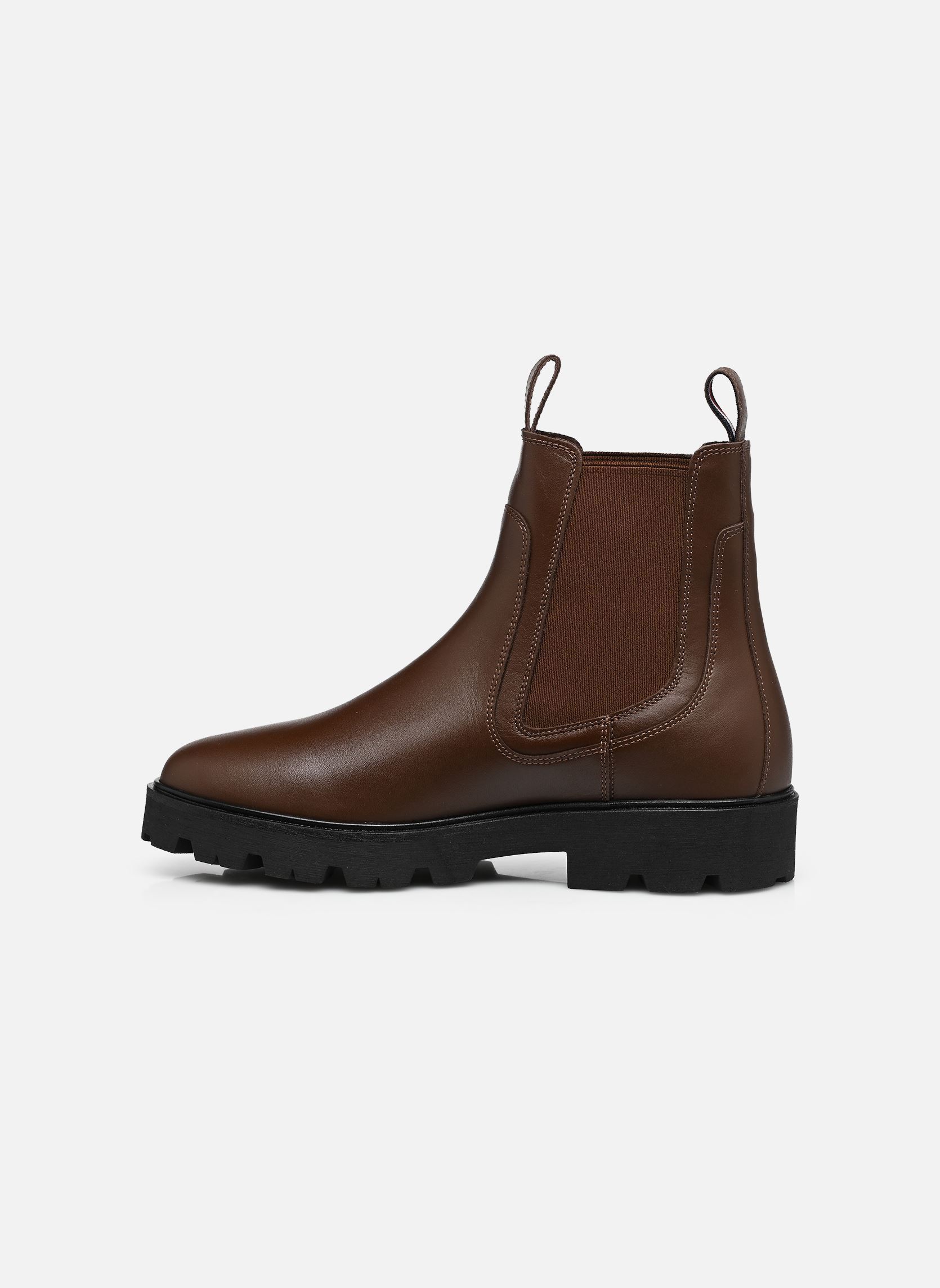 Stiefeletten und Stiefel TOMMY HILFIGER LTHR damen braun Tommy Hilfiger Stiefeletten und Stiefel TOMMY HILFIGER LTHR damen braun BROWN