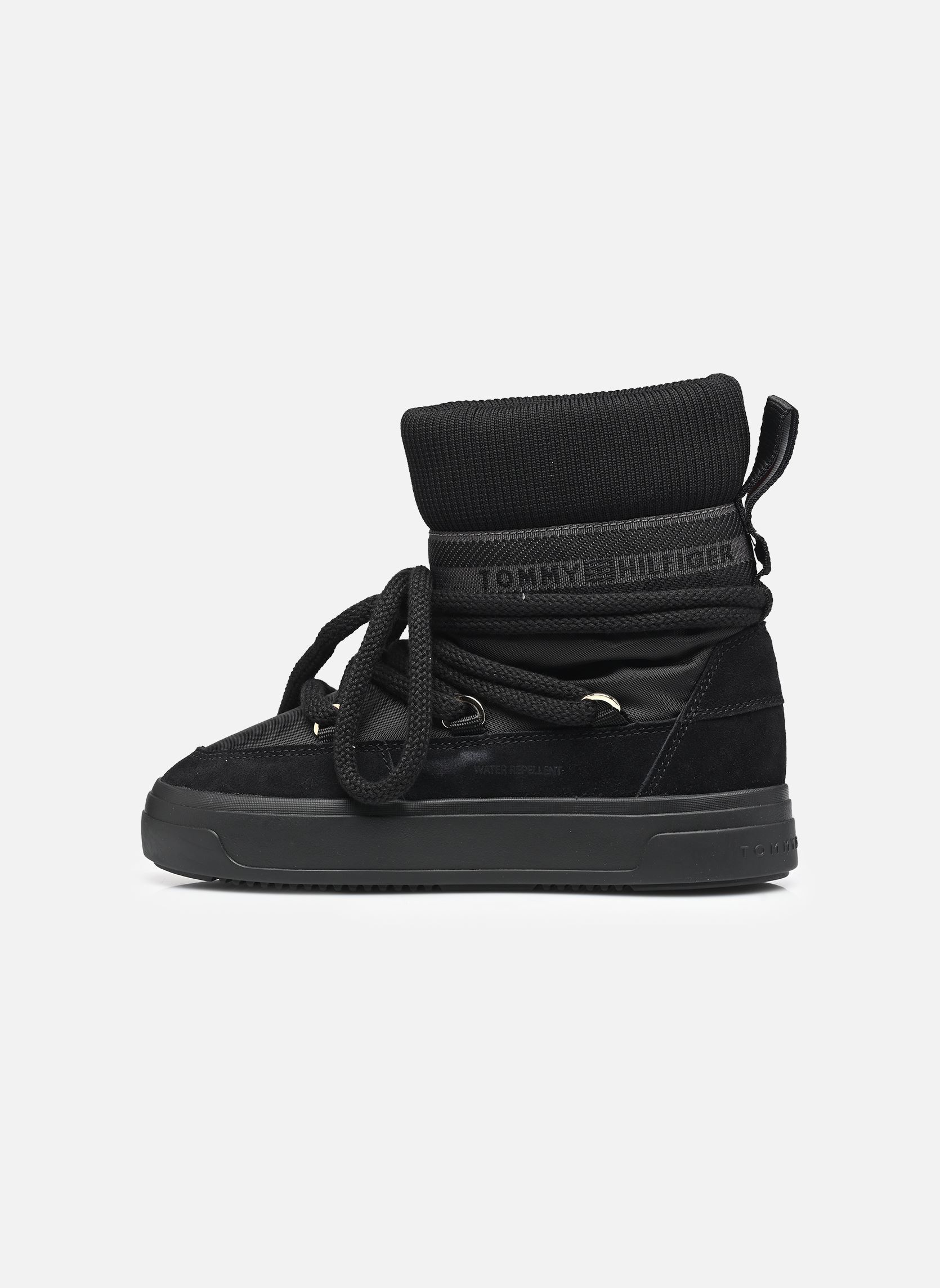 Schneestiefel TOMMYTECH LOGOTAPE S damen schwarz Tommy Hilfiger Schneestiefel TOMMYTECH LOGOTAPE S damen schwarz BLACK