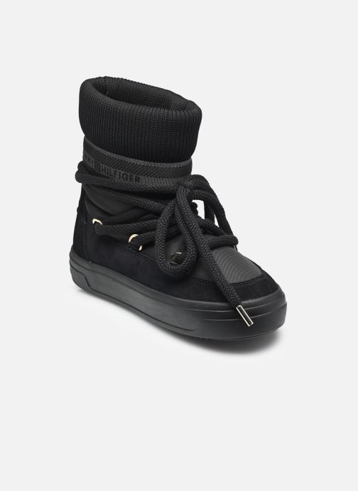 Tommy Hilfiger Schneestiefel TOMMYTECH LOGOTAPE S damen schwarz
