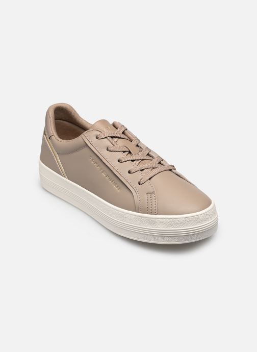 Tommy Hilfiger Sneakers VULC FOXING SNEAKER dames beige