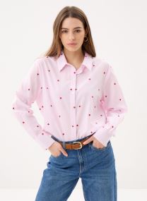 Langarm-Hemden CHEART damen rosa Georgia Rose Langarm-Hemden CHEART damen rosa IMP_RAYE BRODCOEUR_ROUGE