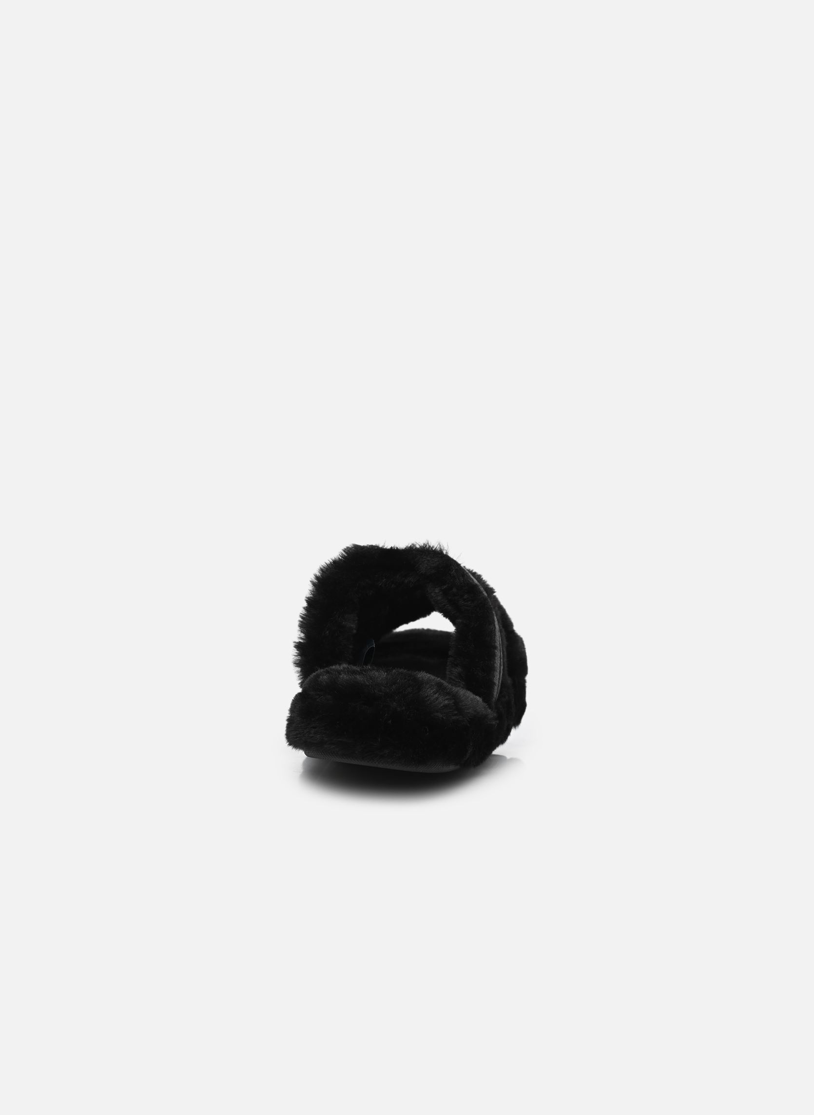 Pantoffels HILFIGER FUR SLIPPER dames zwart Tommy Hilfiger Pantoffels HILFIGER FUR SLIPPER dames zwart BLACK