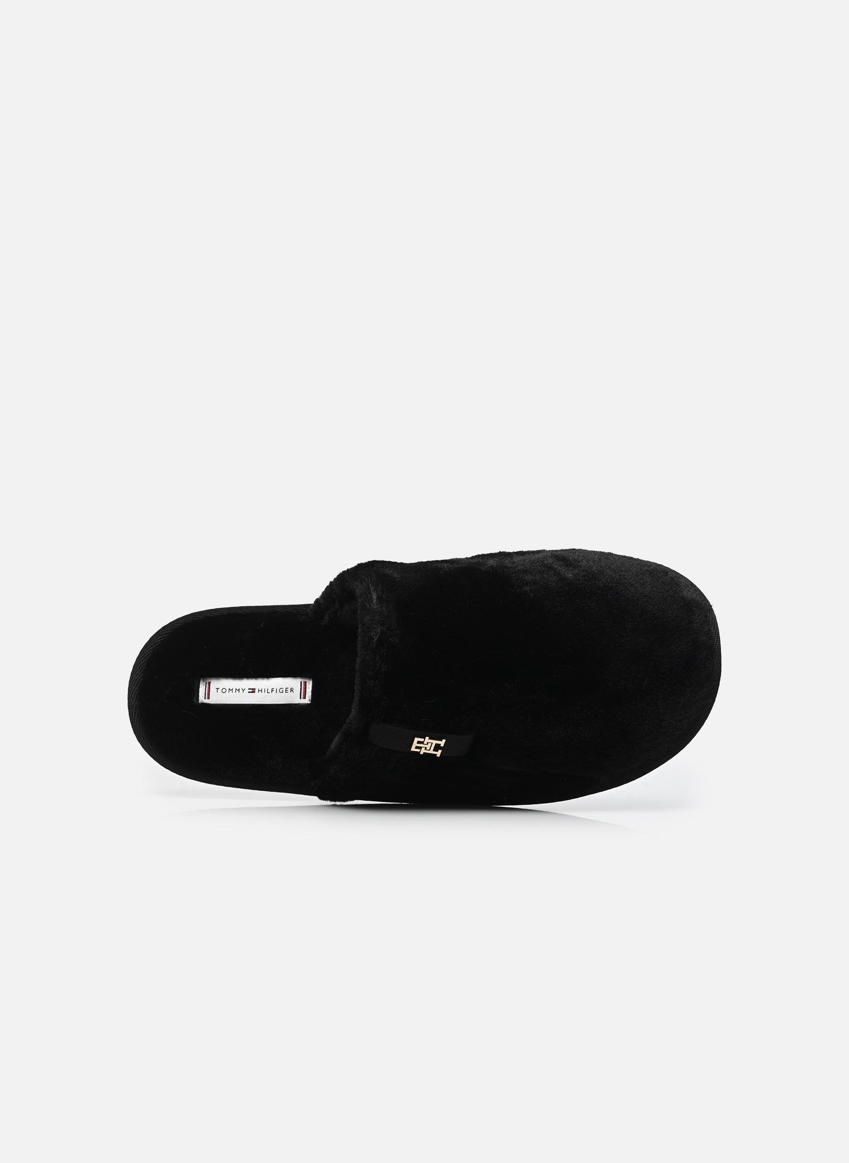 Pantoffels TH FAUX FUR HOUSE SH dames zwart Tommy Hilfiger Pantoffels TH FAUX FUR HOUSE SH dames zwart BLACK