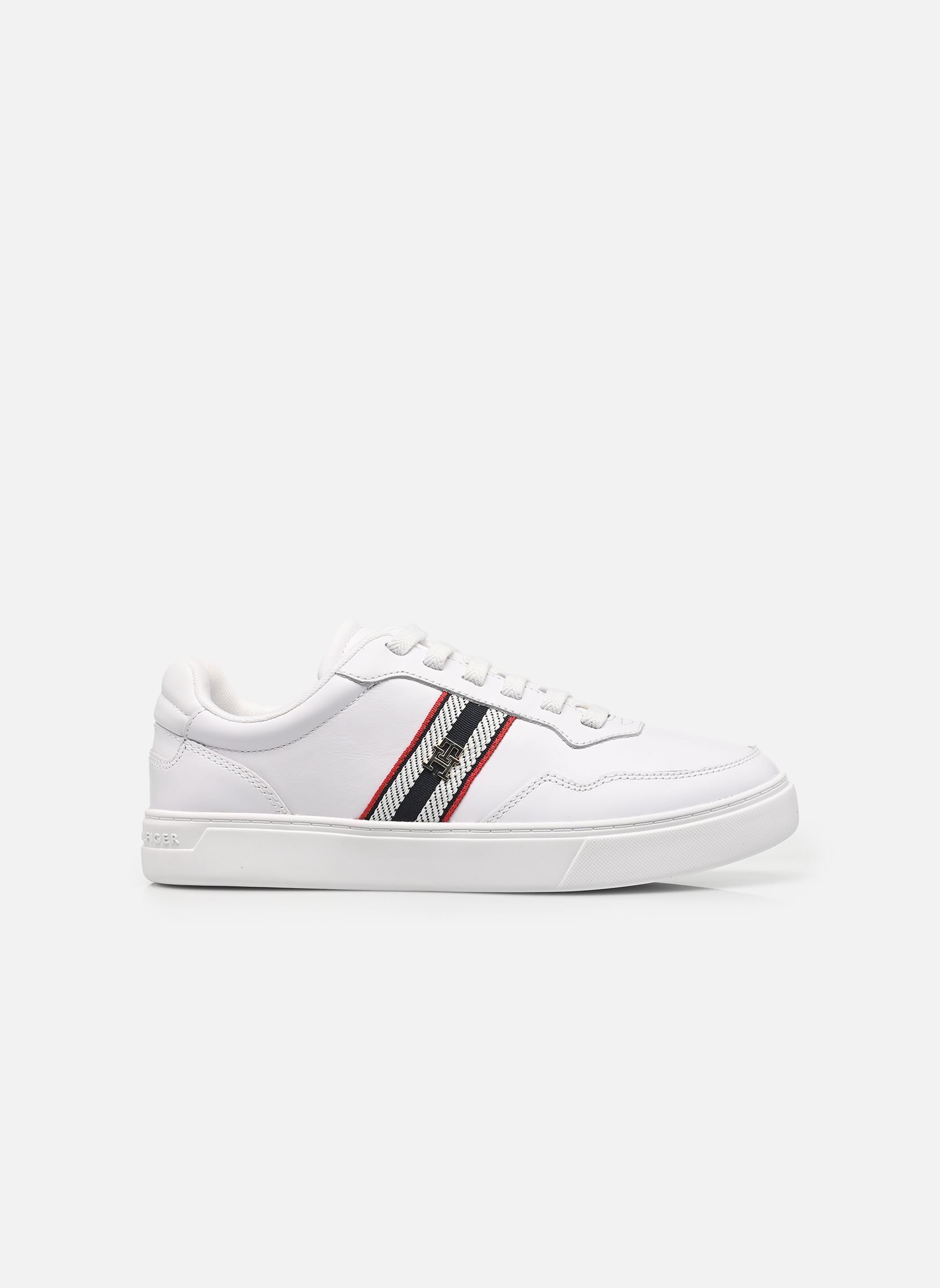 Sneakers TH WEBBING CUPSOLE dames wit Tommy Hilfiger Sneakers TH WEBBING CUPSOLE dames wit WHITE