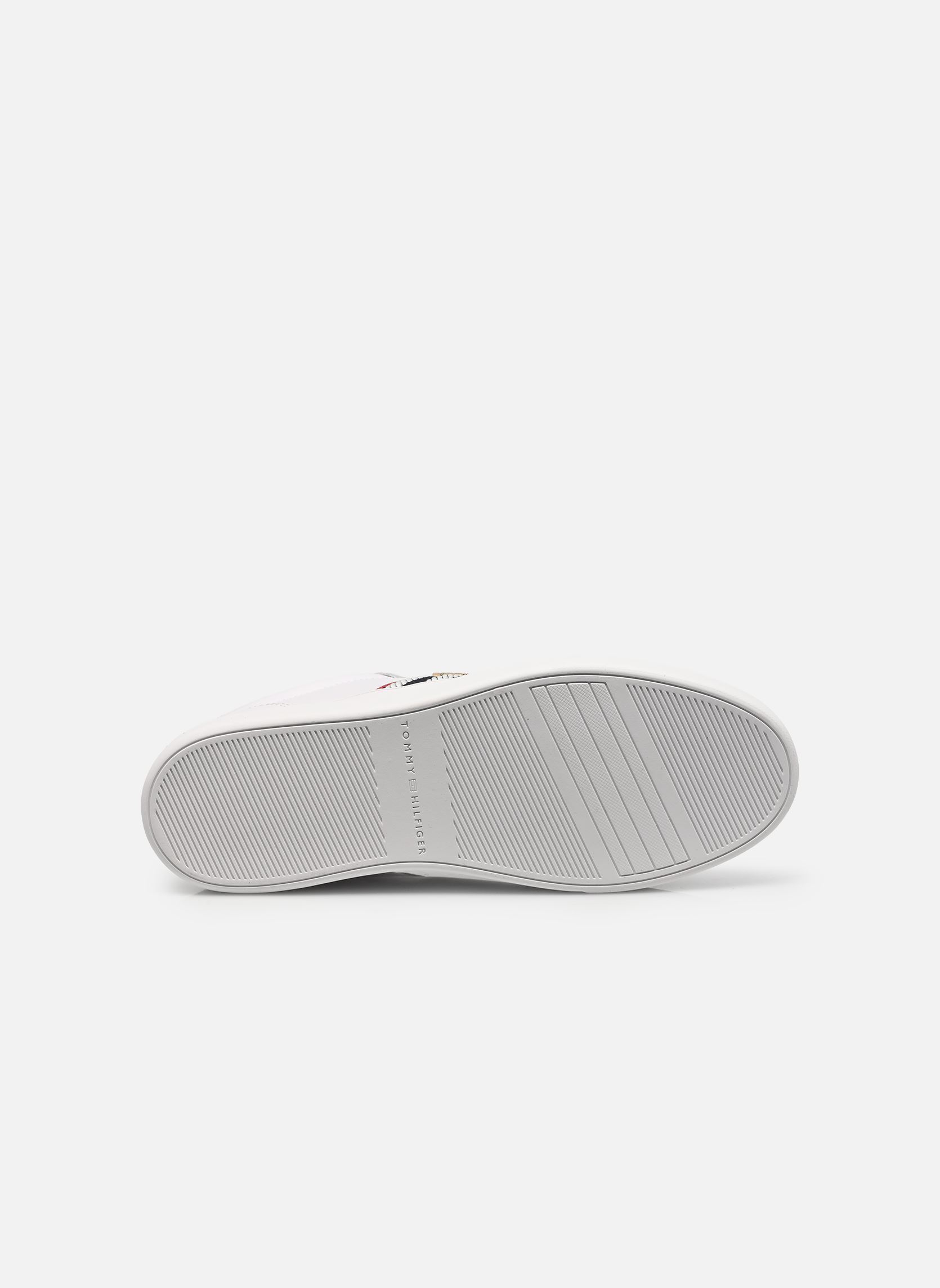 Sneakers TH WEBBING CUPSOLE dames wit Tommy Hilfiger Sneakers TH WEBBING CUPSOLE dames wit WHITE