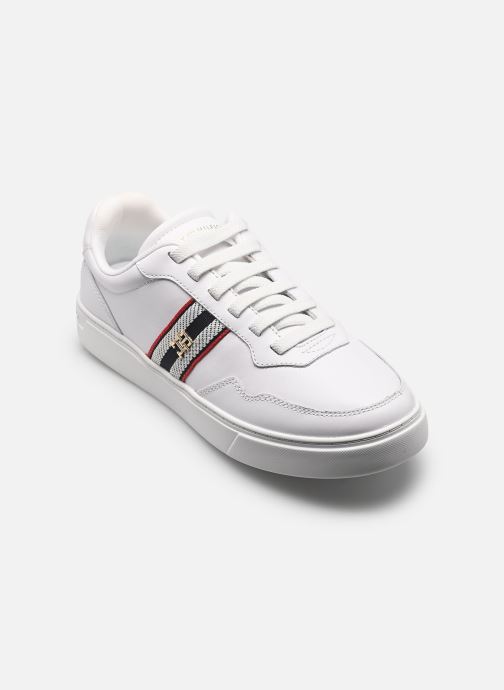 Tommy Hilfiger Sneakers TH WEBBING CUPSOLE dames wit