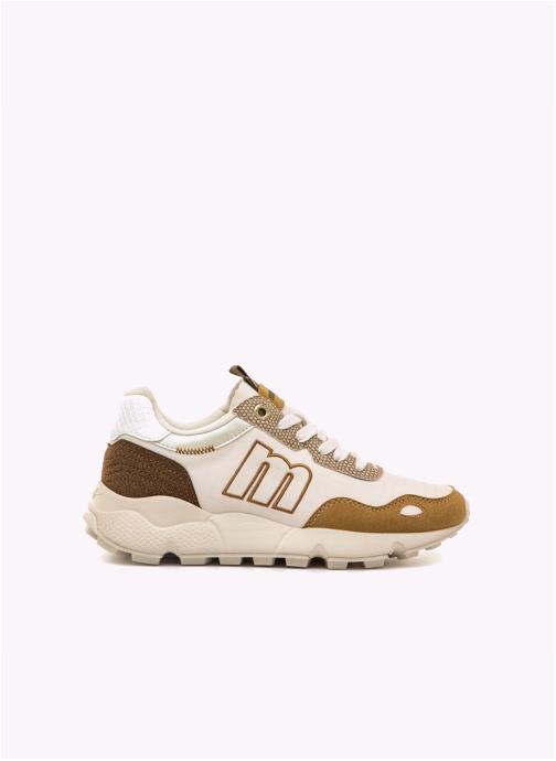MTNG Baskets basses Sneakers Femme MTNG CLIMB blanc femme beige