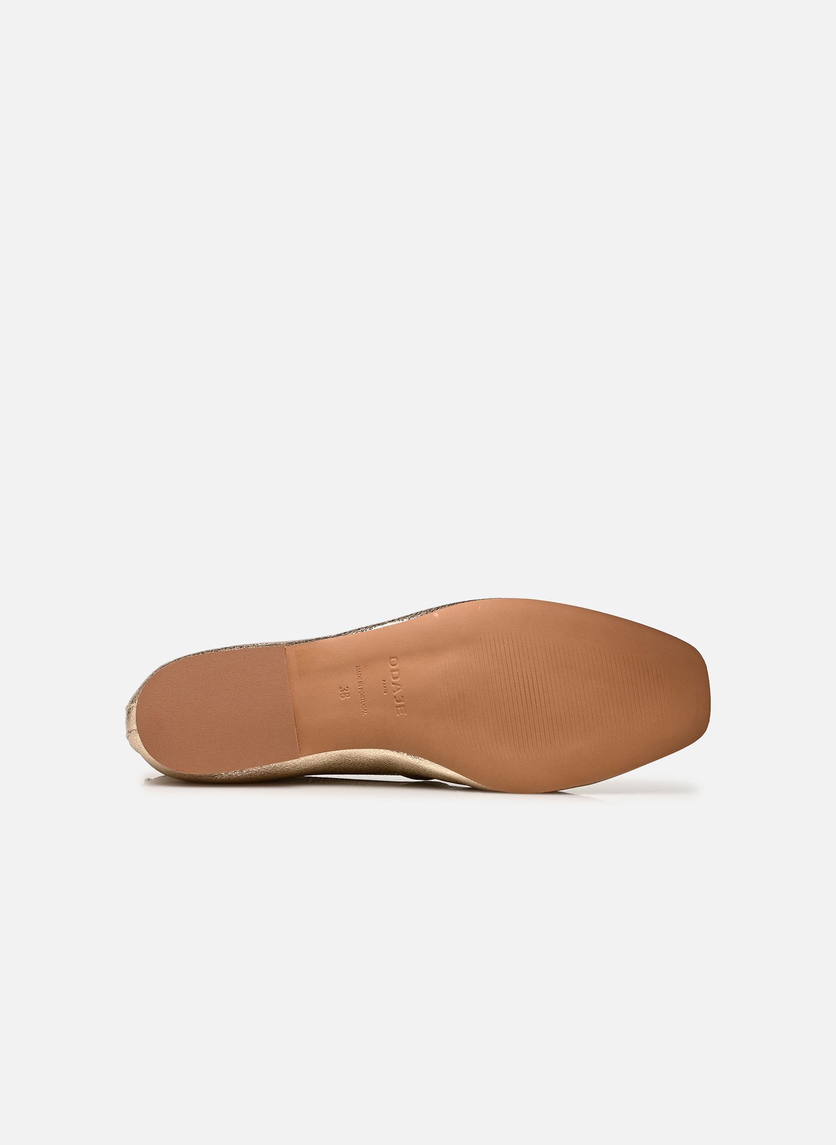 Klassische Ballerinas SERRA damen gold und bronze Odaje Klassische Ballerinas SERRA damen gold und bronze CUIR DORÉ