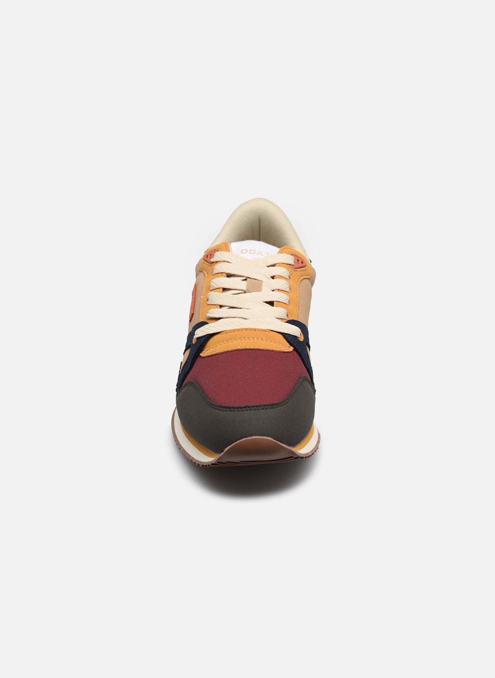 Baskets ANDRÉ homme vert Odaje Baskets ANDRÉ homme vert KAKI BORDEAUX MOUTARDE