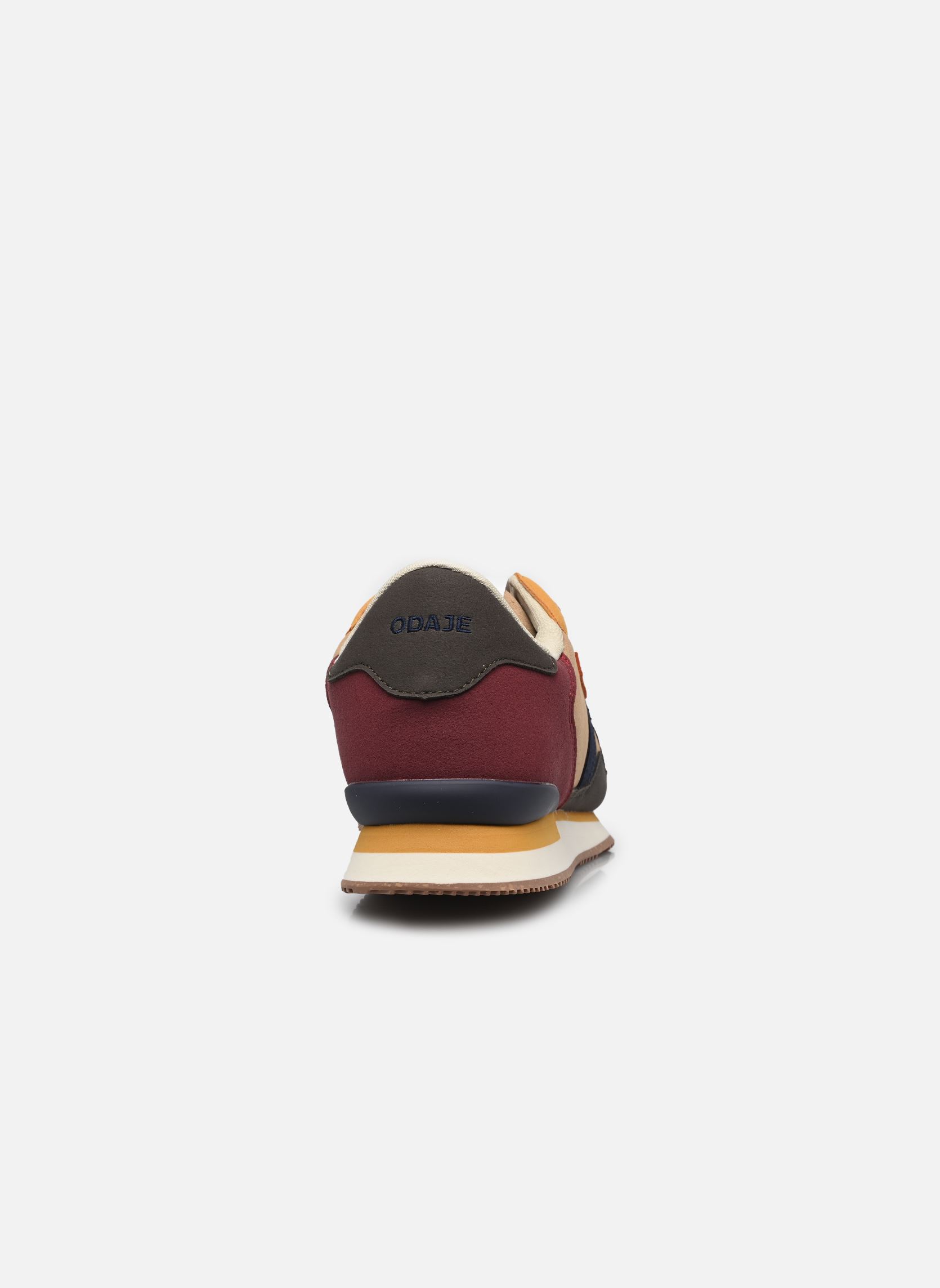 Baskets ANDRÉ homme vert Odaje Baskets ANDRÉ homme vert KAKI BORDEAUX MOUTARDE