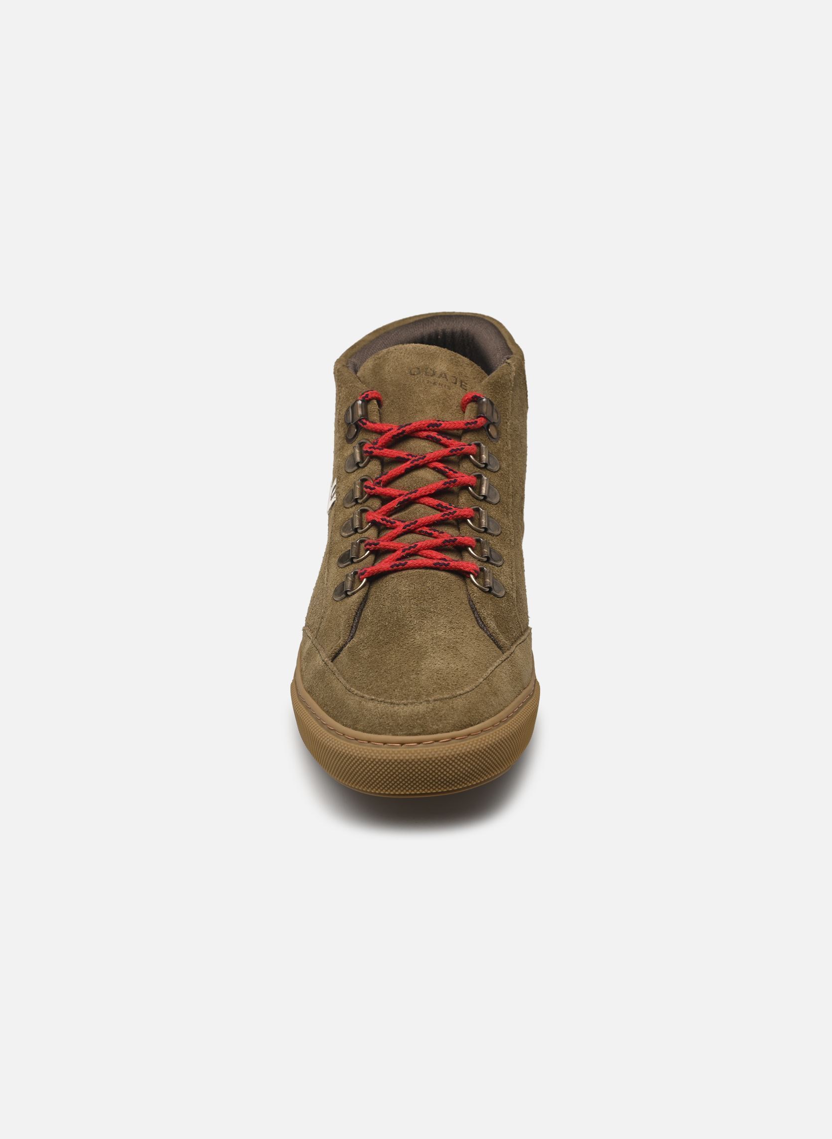 Baskets montantes CHRISTIAN homme vert Odaje Baskets montantes CHRISTIAN homme vert KAKI