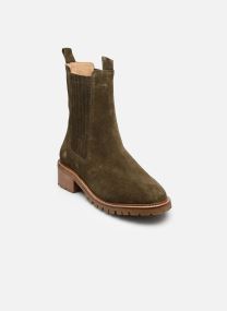 Enkellaarzen en boots DORIANNE dames groen