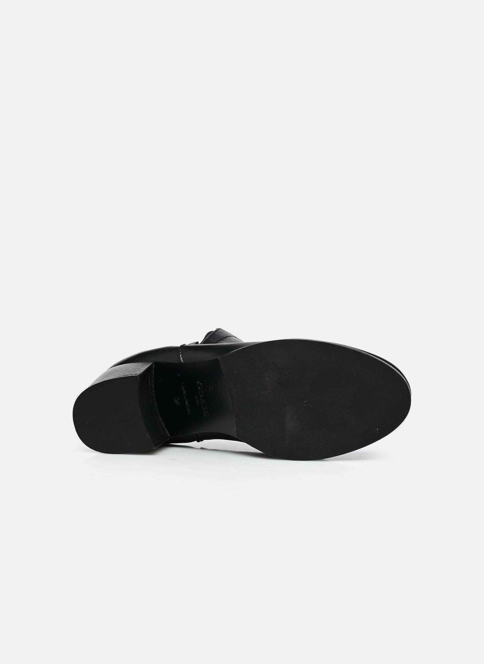 Bottines et boots JEANNE M femme noir Odaje Bottines et boots JEANNE M femme noir CUIR NOIR
