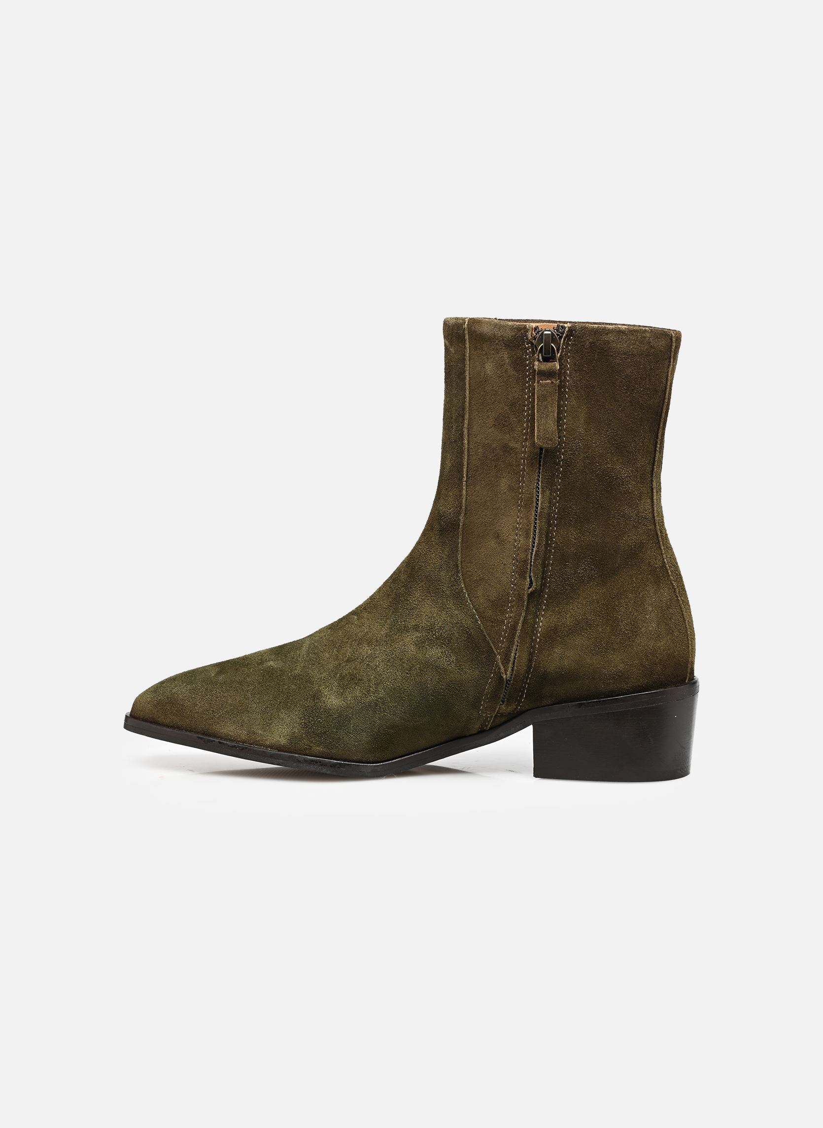 Stivaletti e stivali SYBILLE donna verde Odaje Stivaletti e stivali SYBILLE donna verde SUÈDE KAKI