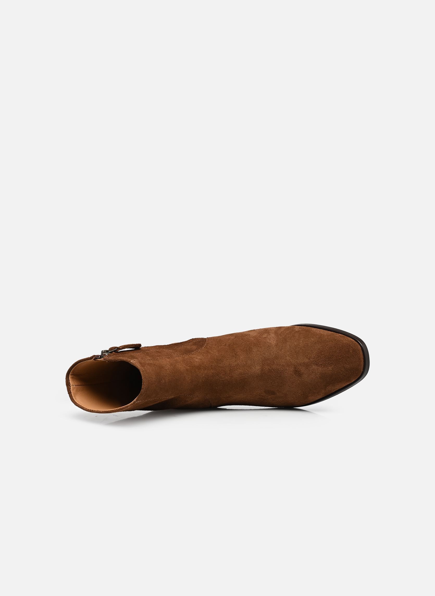 Bottines et boots SYBILLE femme marron Odaje Bottines et boots SYBILLE femme marron SUÈDE MARRON