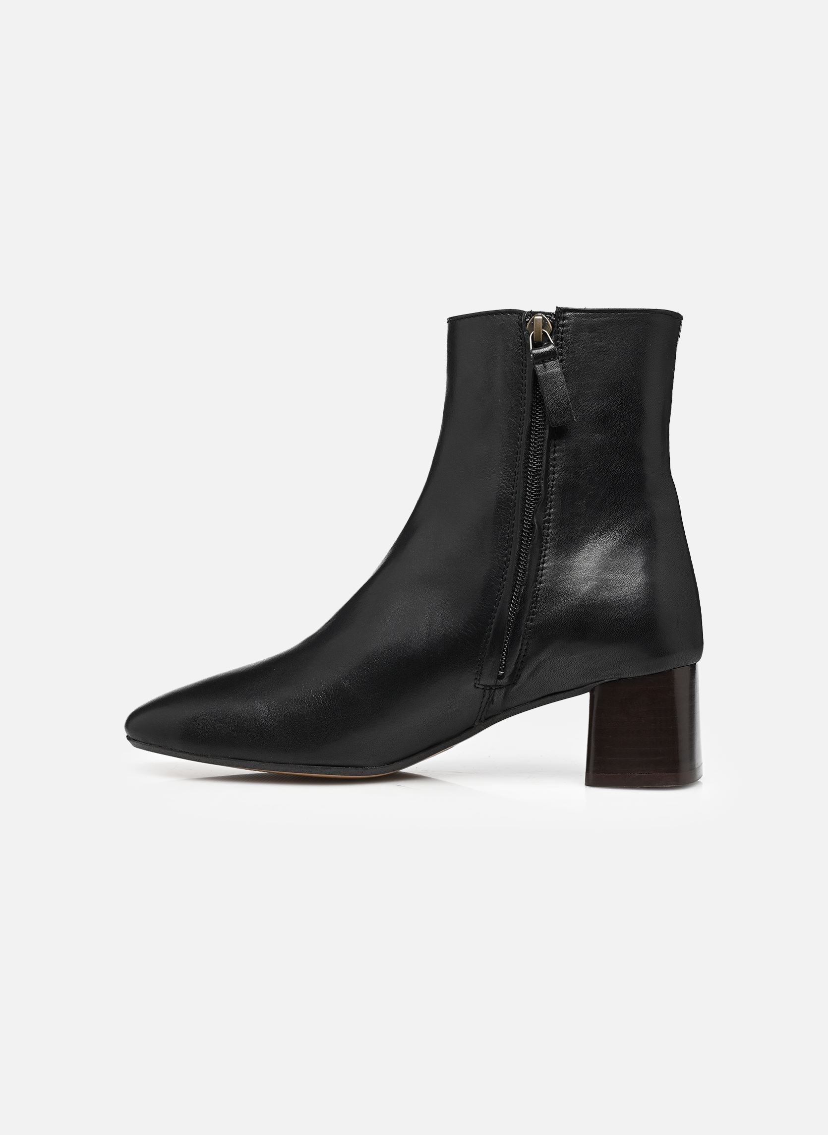 Enkellaarzen en boots VOLMA dames zwart Odaje Enkellaarzen en boots VOLMA dames zwart CUIR NOIR
