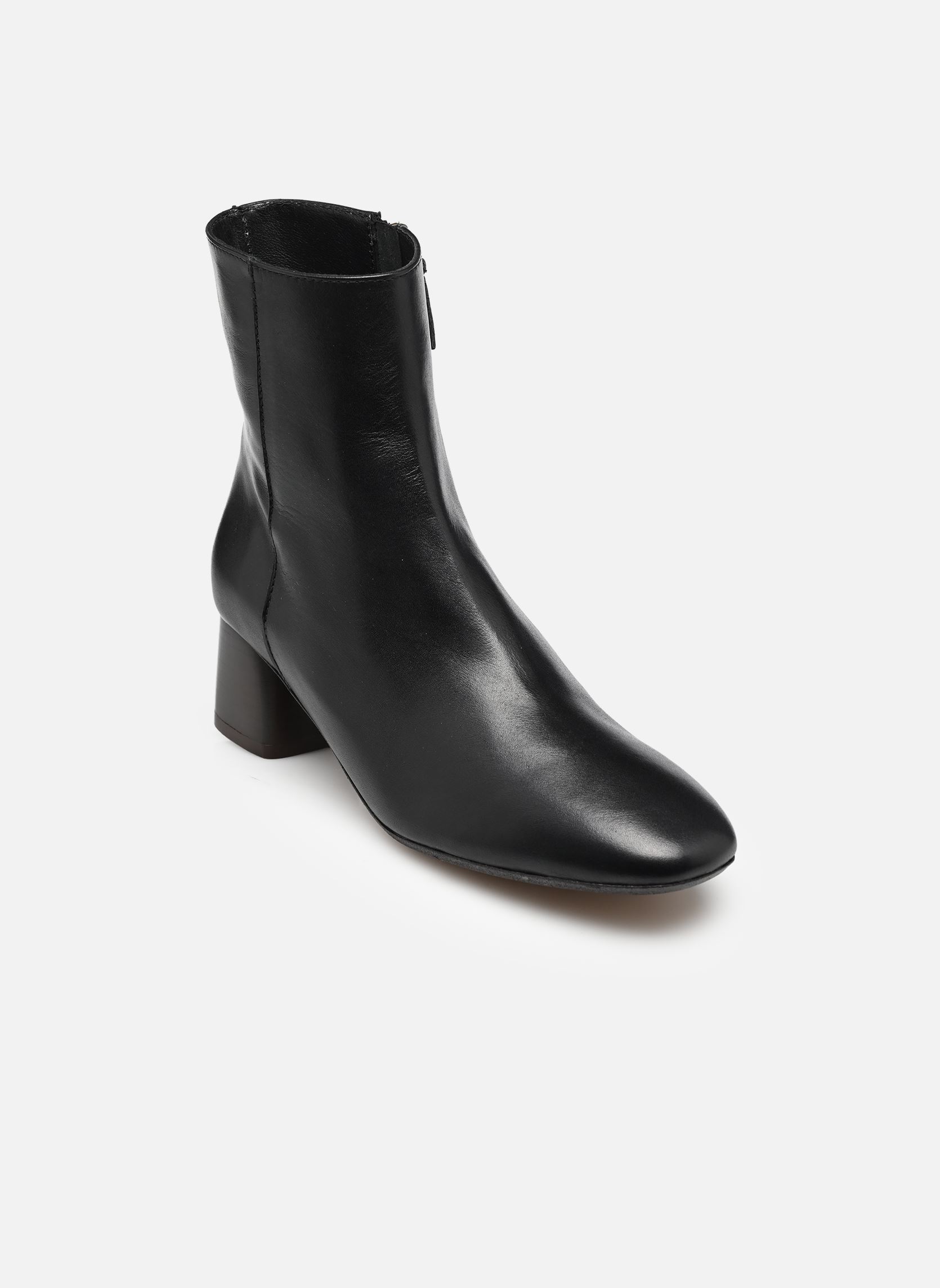 Enkellaarzen en boots VOLMA dames zwart Odaje Enkellaarzen en boots VOLMA dames zwart CUIR NOIR
