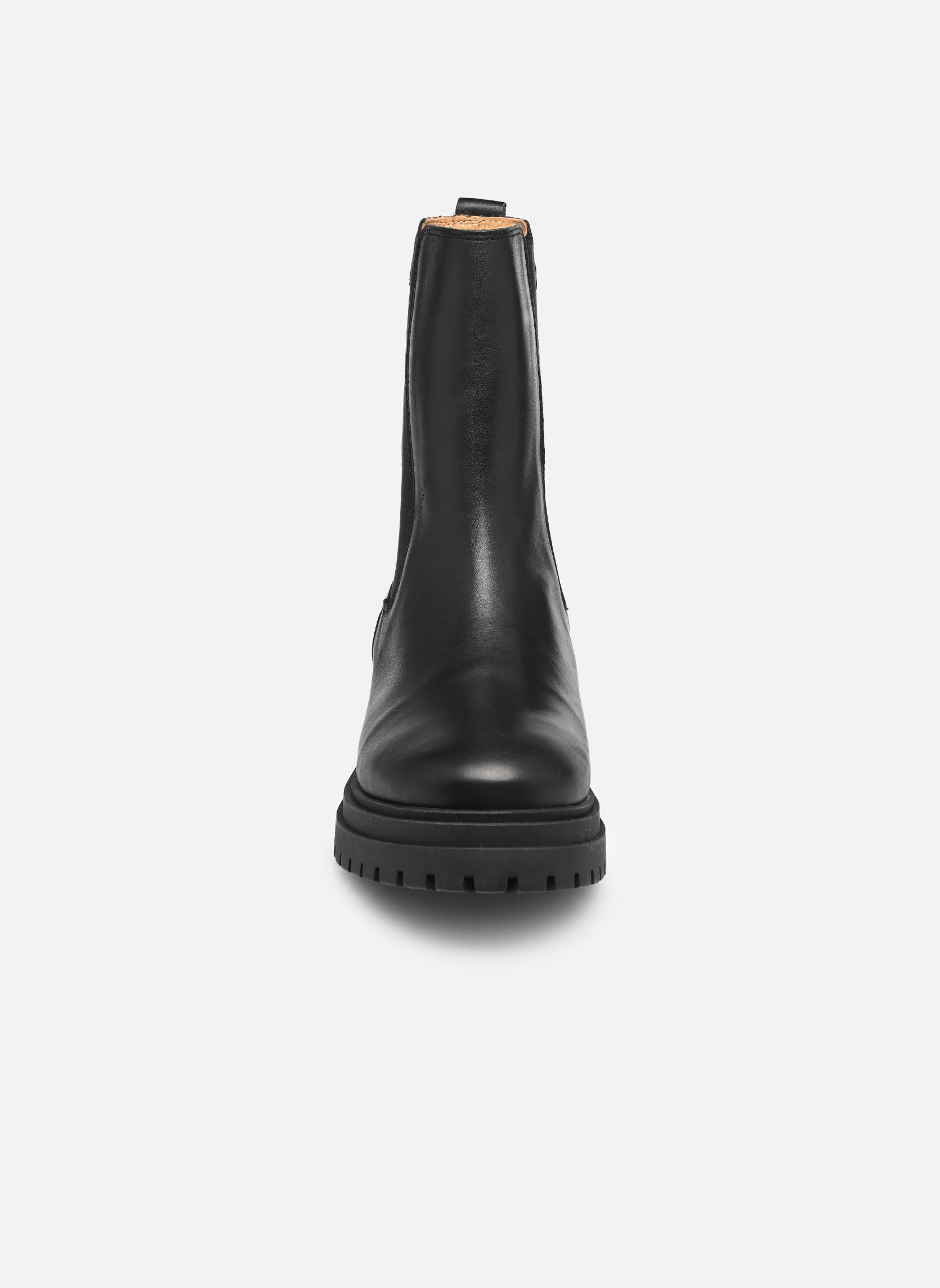 Enkellaarzen en boots AMÉLIE dames zwart Odaje Enkellaarzen en boots AMÉLIE dames zwart CUIR NOIR