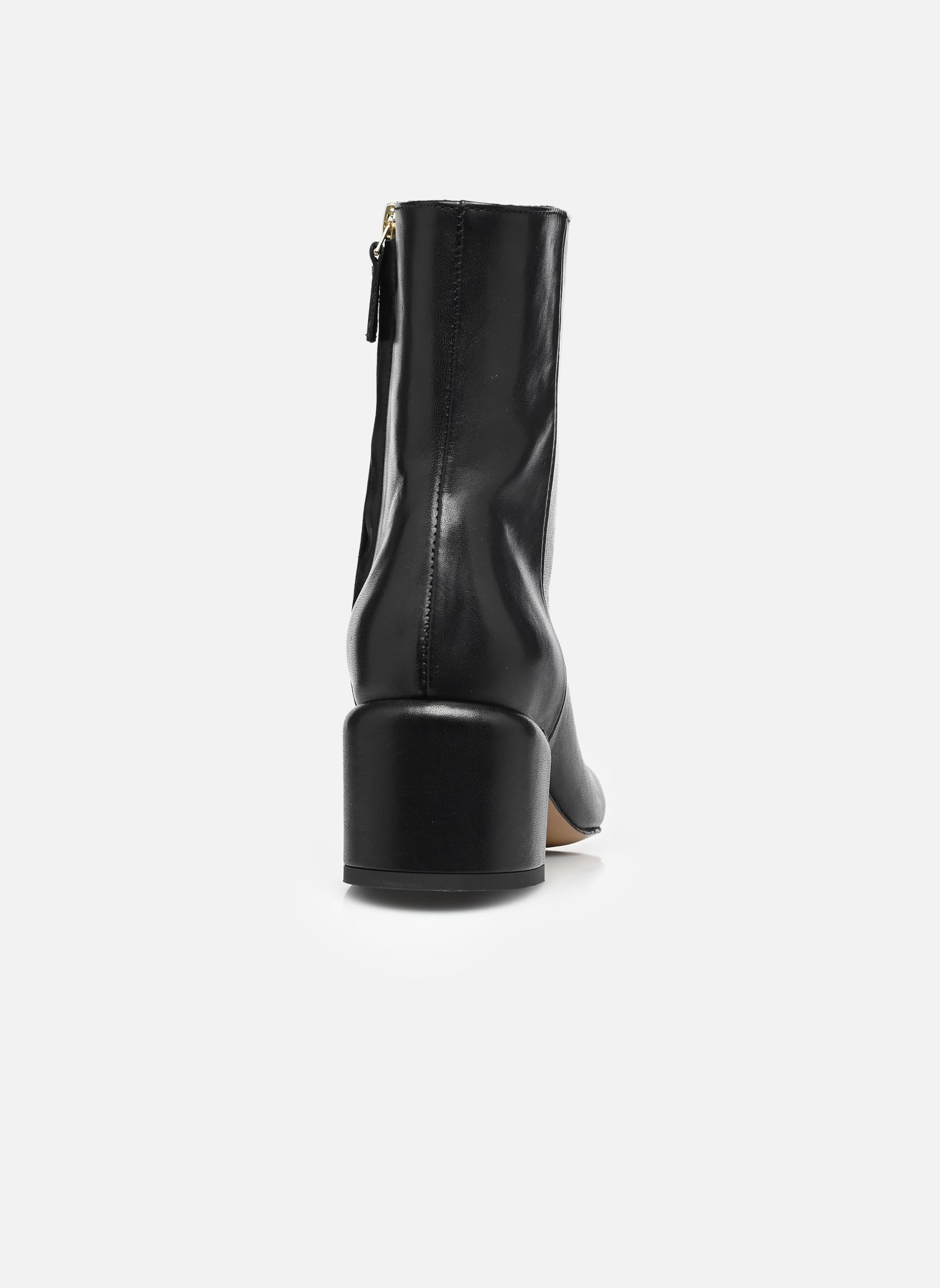 Enkellaarzen en boots TASMIN dames zwart Odaje Enkellaarzen en boots TASMIN dames zwart CUIR NOIR