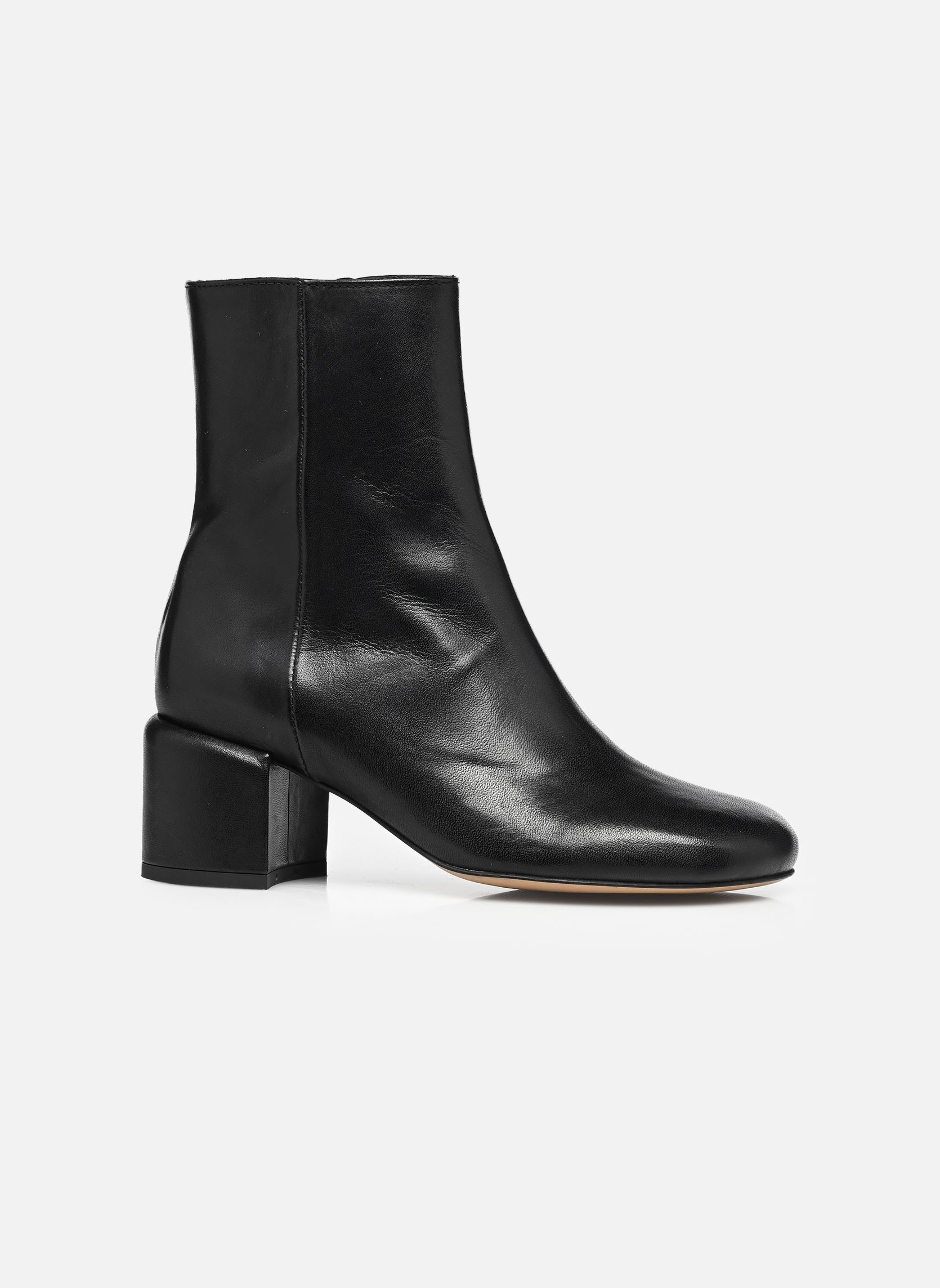 Enkellaarzen en boots TASMIN dames zwart Odaje Enkellaarzen en boots TASMIN dames zwart CUIR NOIR