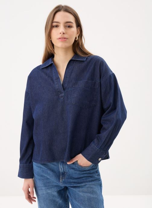 Georgia Rose Blouses met lange mouwen CHEVAREUSE-DENIM dames blauw