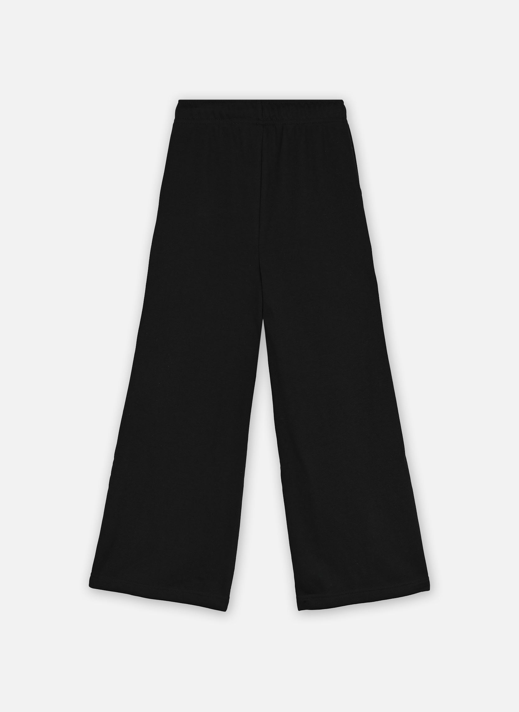 Joggings Cnvg Wider Leg Pant W/ Front V fille noir Converse Apparel Joggings Cnvg Wider Leg Pant W/ Front V fille noir BLACK