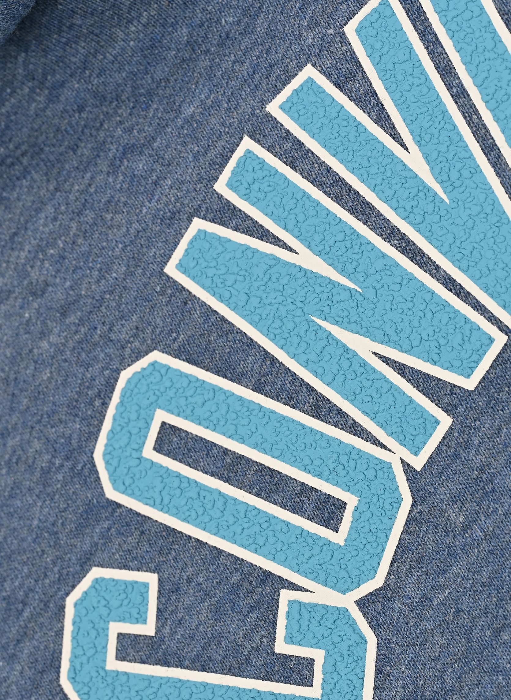 Sweats à capuche Cnvb Heritage Blocked Po Hoodi garçon bleu Converse Apparel Sweats à capuche Cnvb Heritage Blocked Po Hoodi garçon bleu SLACKER BLUE HEATHER
