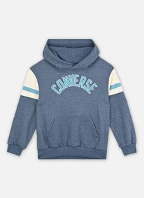 Sweats à capuche Cnvb Heritage Blocked Po Hoodi garçon bleu Converse Apparel Sweats à capuche Cnvb Heritage Blocked Po Hoodi garçon bleu SLACKER BLUE HEATHER