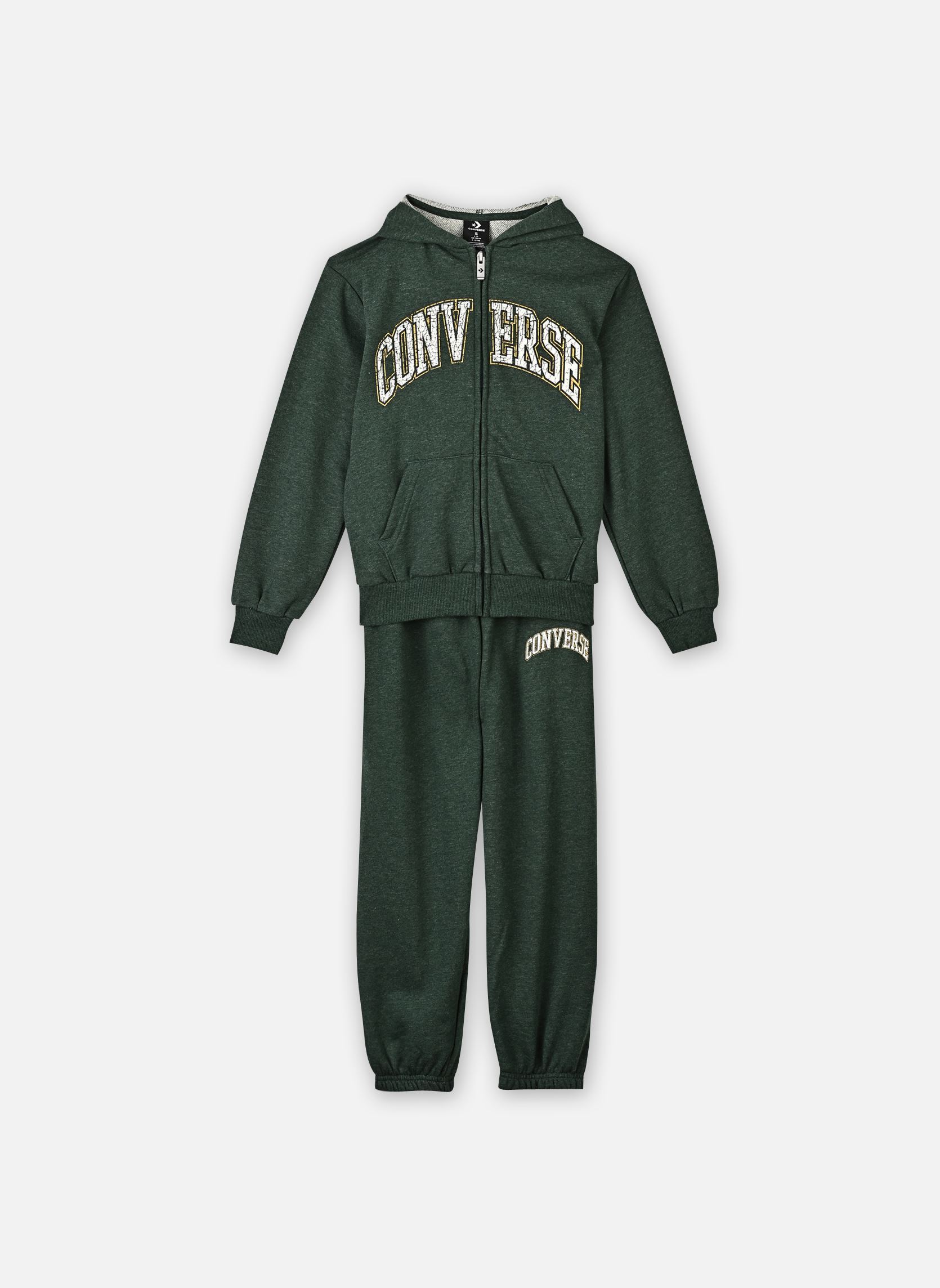 Vêtements Converse Apparel Cnvb Heritage Ft Full Zip Set pour