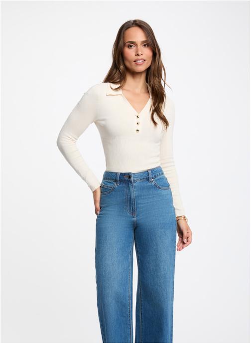 Morgan Pulls 252-MBANOU femme beige