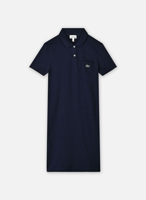 Lacoste Kleider Pique Dress mädchen blau