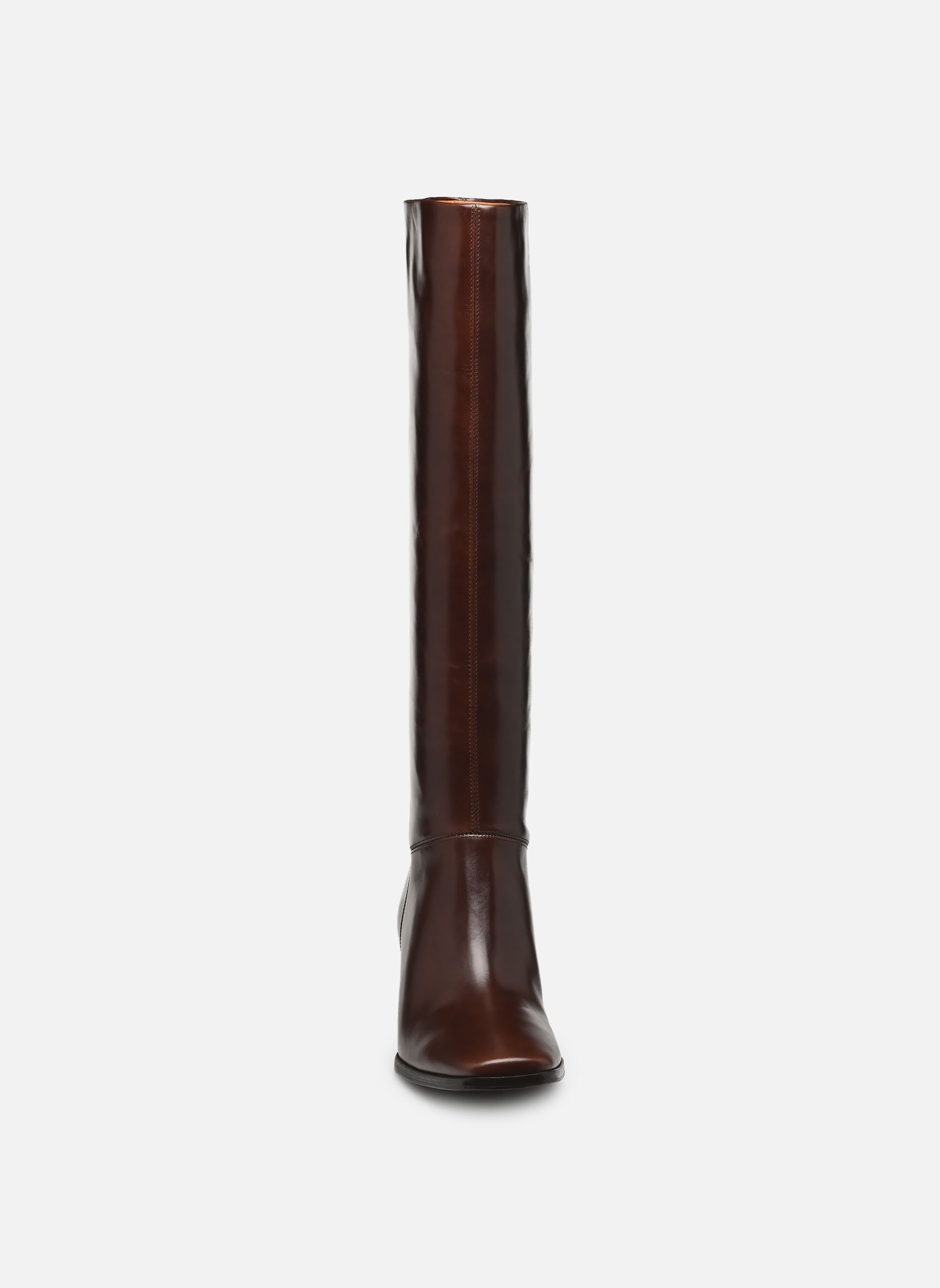 Laarzen Bottes n°109 - Cuir - Ebène dames bruin Rivecour Laarzen Bottes n°109 - Cuir - Ebène dames bruin EBÈNE
