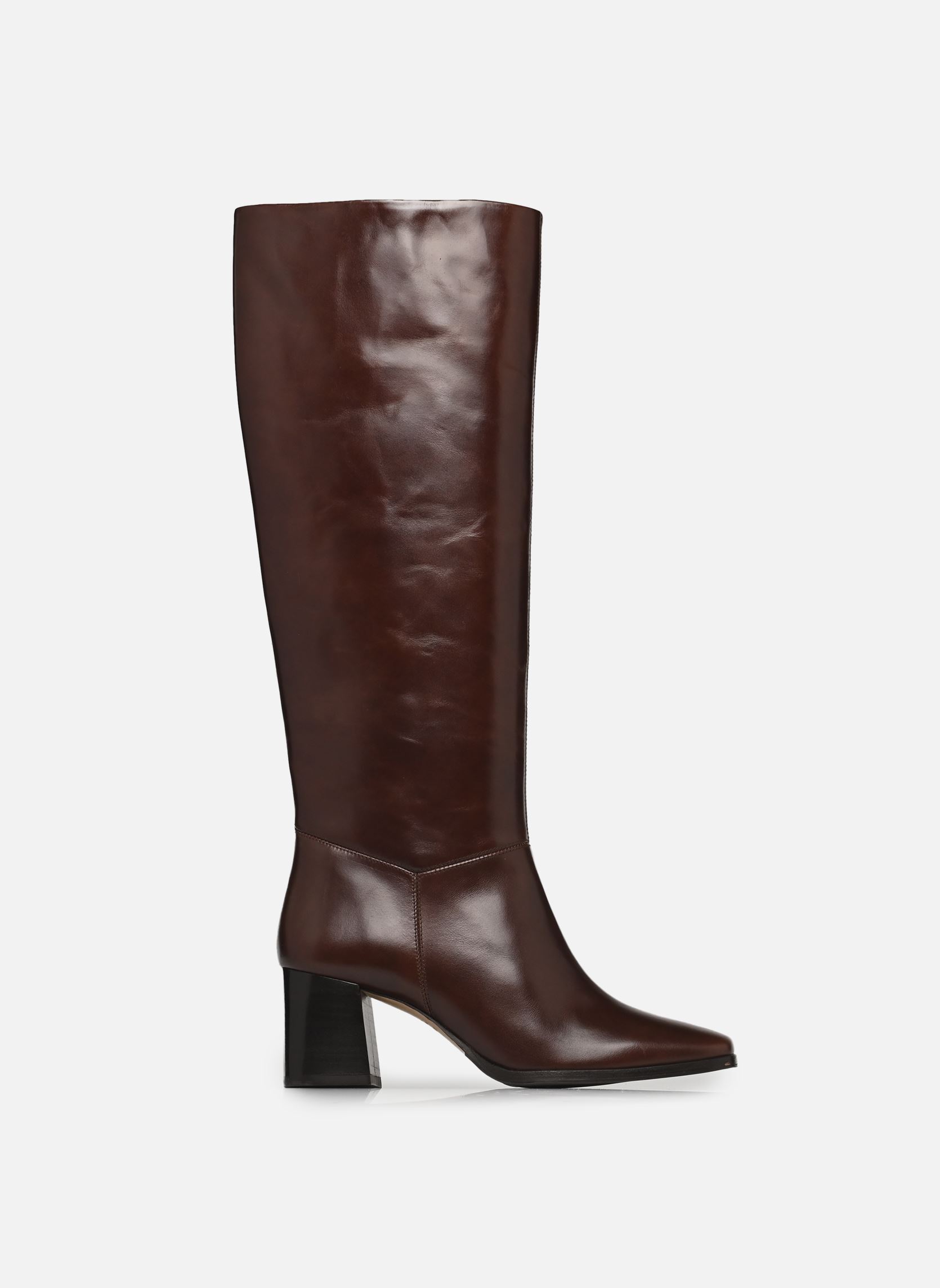 Laarzen Bottes n°109 - Cuir - Ebène dames bruin Rivecour Laarzen Bottes n°109 - Cuir - Ebène dames bruin EBÈNE